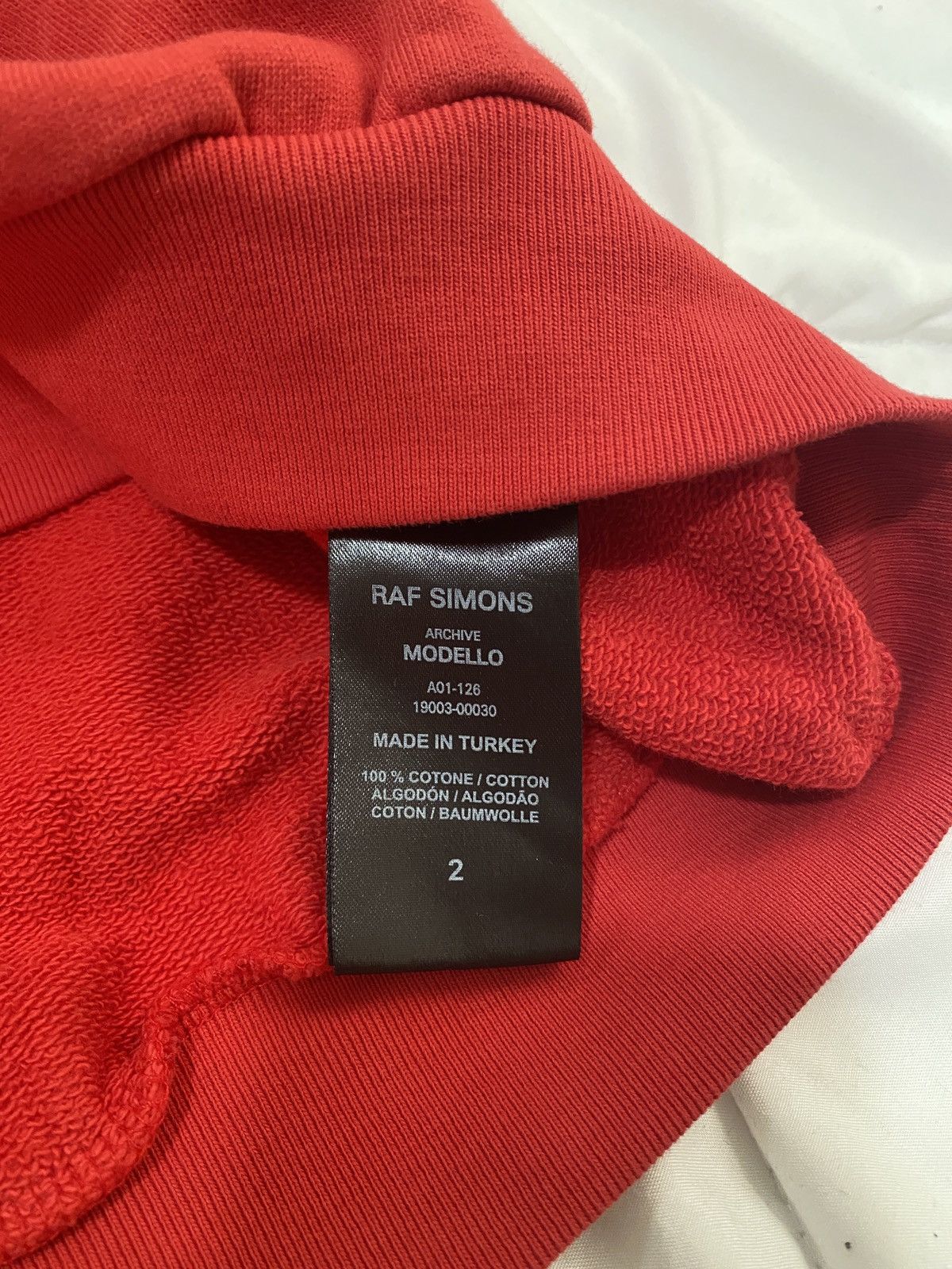 Raf Simons Raf Simons Redux SS02 Hoodie size 2 Size US XL / EU 56 / 4 - 4 Thumbnail