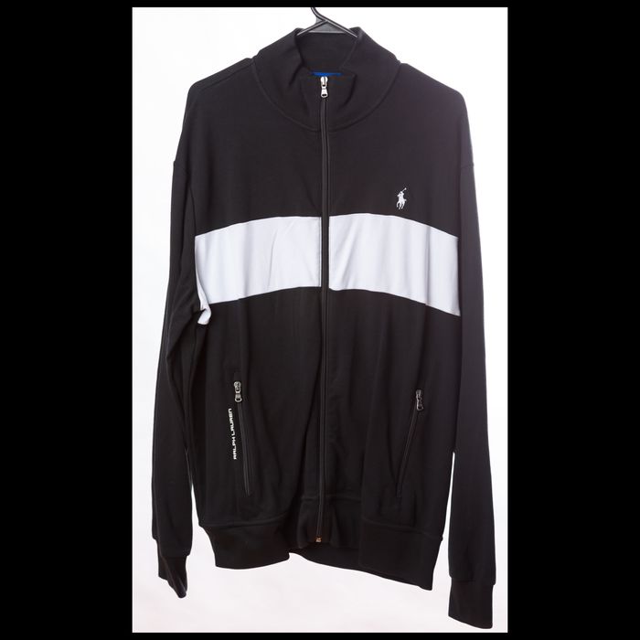 Polo Ralph Lauren Polo Ralph Lauren black and white sport jacket Grailed
