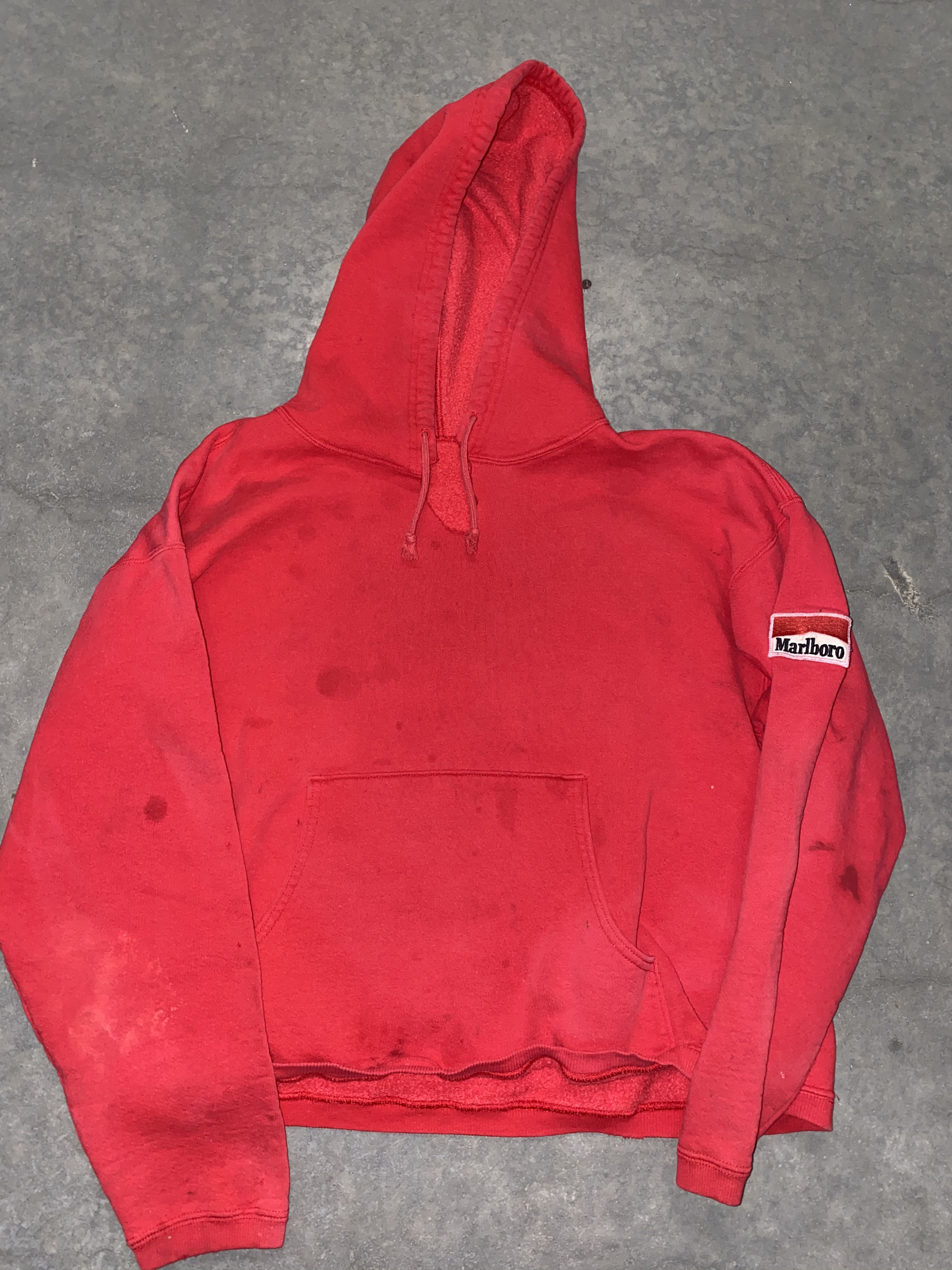 Marlboro vintage 90s marlboro hoodie Size US M / EU 48-50 / 2 - 2 Thumbnail