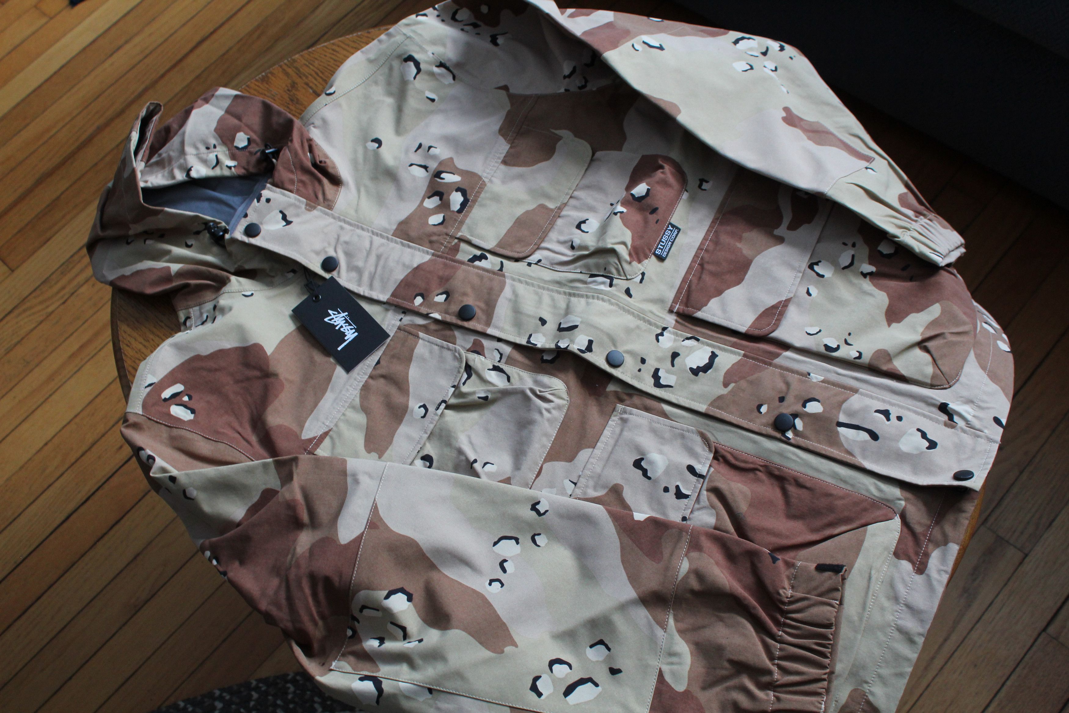 Stussy Stussy Taped Seam Field Jacket Desert Camo Medium | Grailed