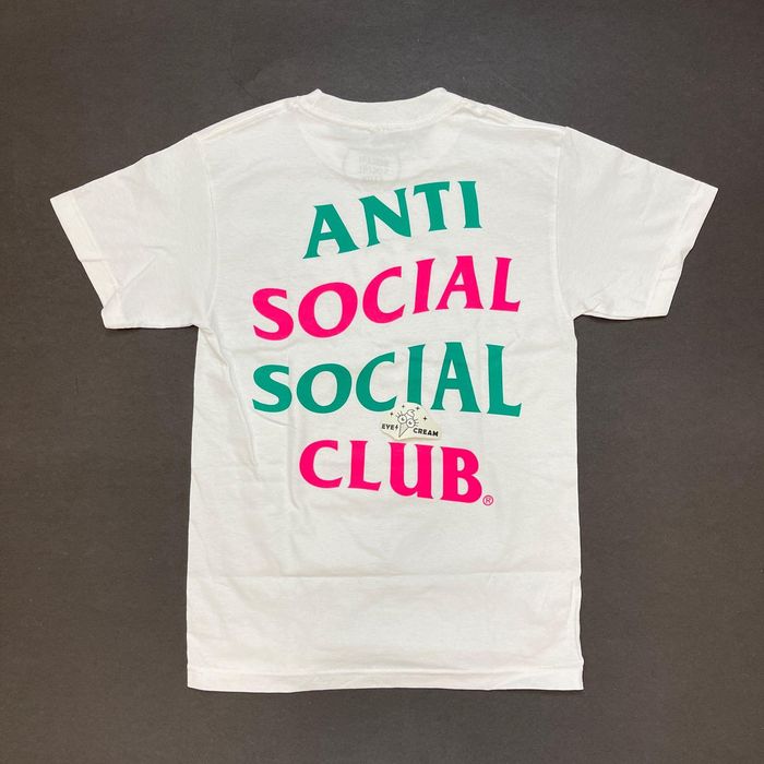 Anti Social Social Club DS ASSC forever and ever white tee L