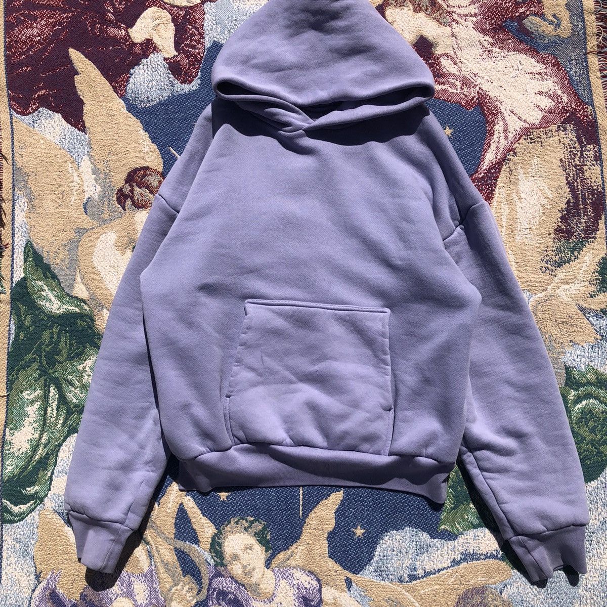 Kanye west double online layered hoodie