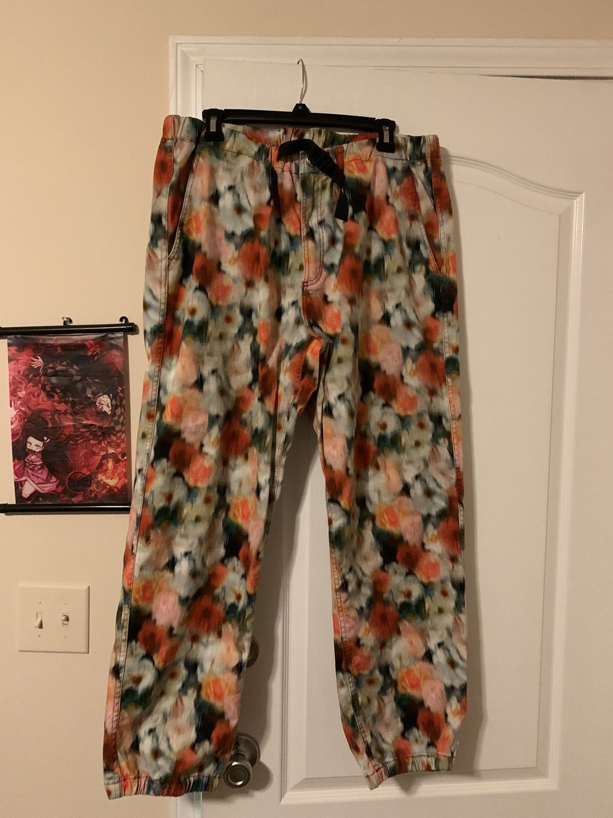 Supreme Supreme Liberty Floral Belted Pants | Grailed