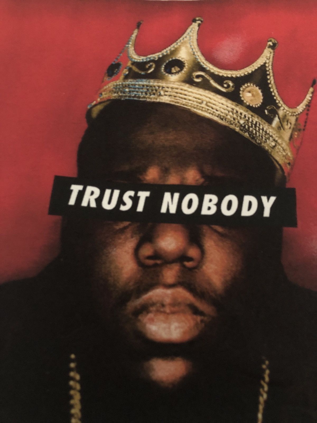 Rap Tees Notorious BIG Trust Nobody White Tee Shirt Size XS Size US XS / EU 42 / 0 - 4 Thumbnail