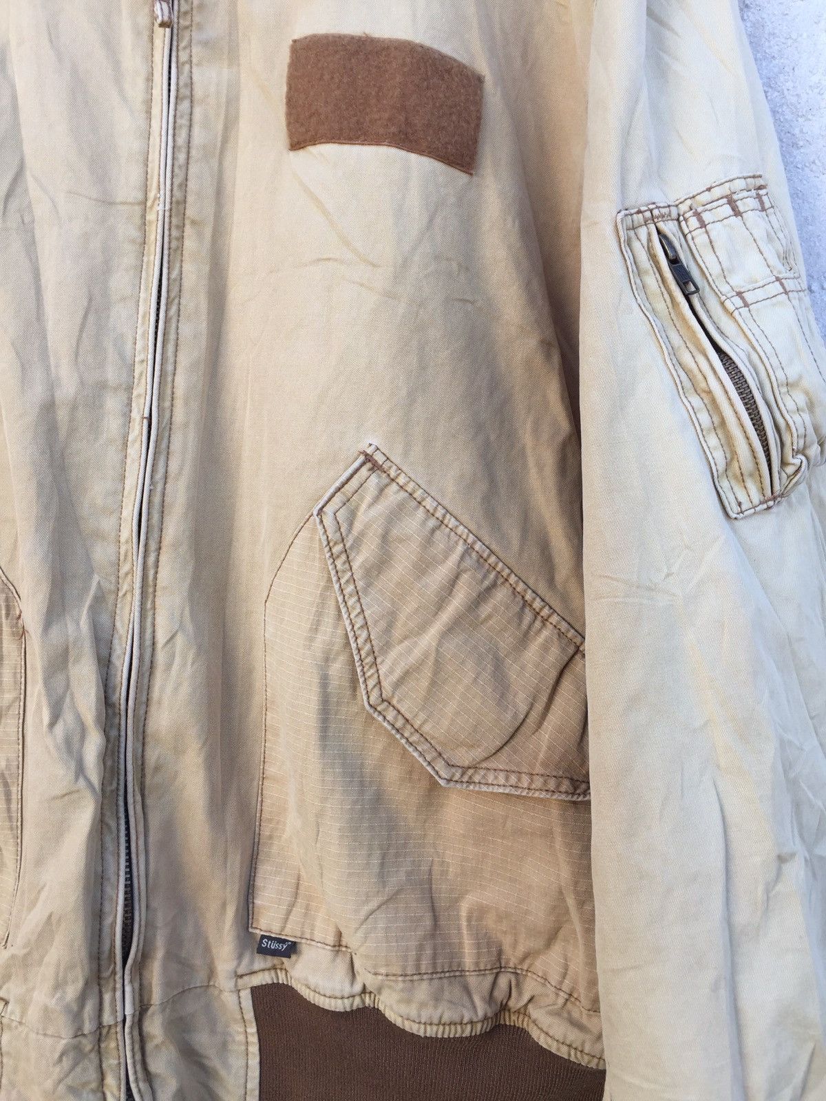 Stussy Vintage Stussy Flight Jacket Size US XL / EU 56 / 4 - 7 Thumbnail