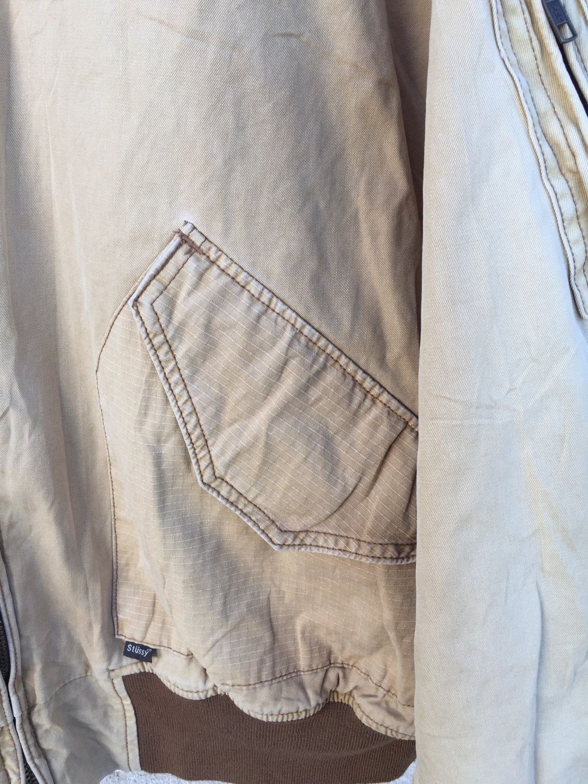 Stussy Vintage Stussy Flight Jacket Size US XL / EU 56 / 4 - 6 Thumbnail