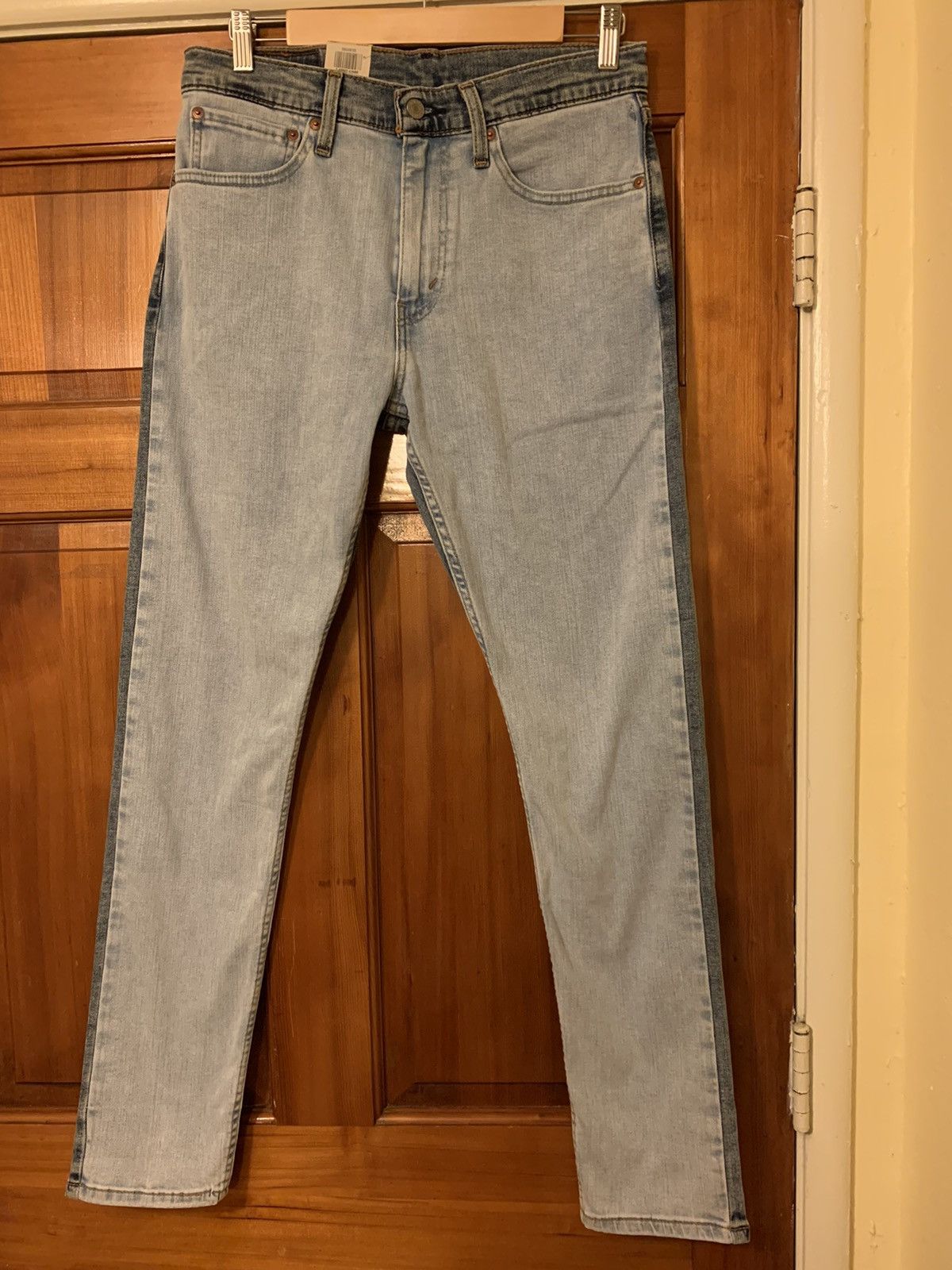 Levi's × Levi's Vintage Clothing *RARE* New Levi’s Split-Wash 512 Slim Taper Denim Jeans - 32 Size US 32 / EU 48 - 2 Thumbnail