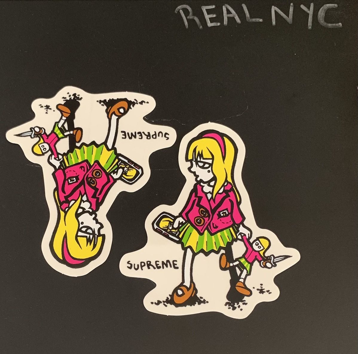 Supreme Supreme Andy Howell Suzie Switchblade Sticker | Grailed