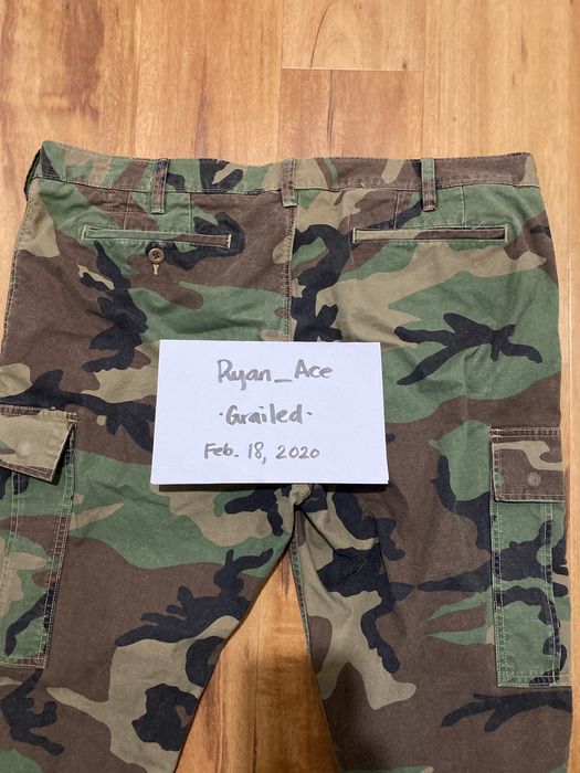 Polo ralph lauren slim hotsell fit camo cargo pant