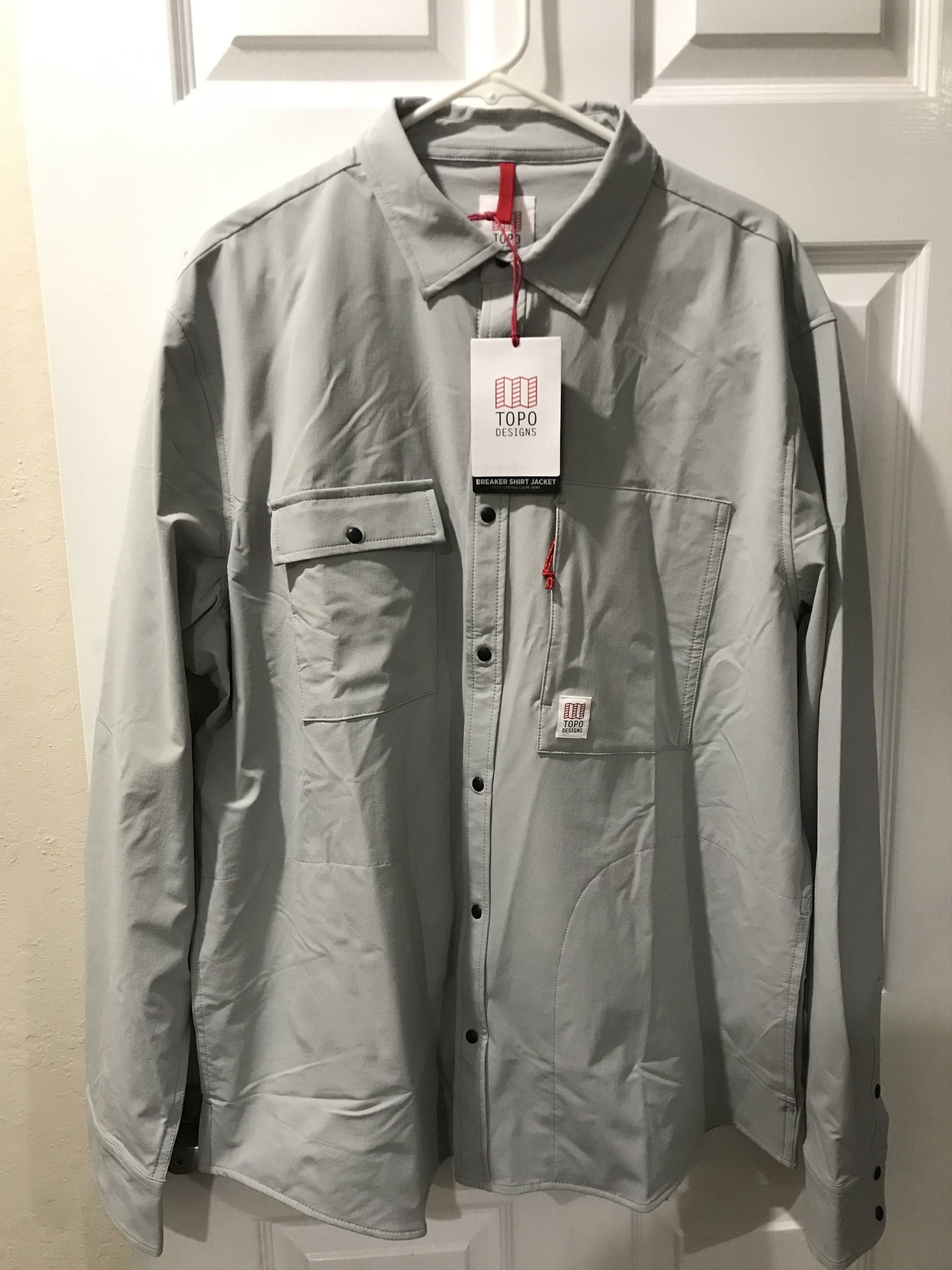 Topo designs outlet breaker shirt jacket