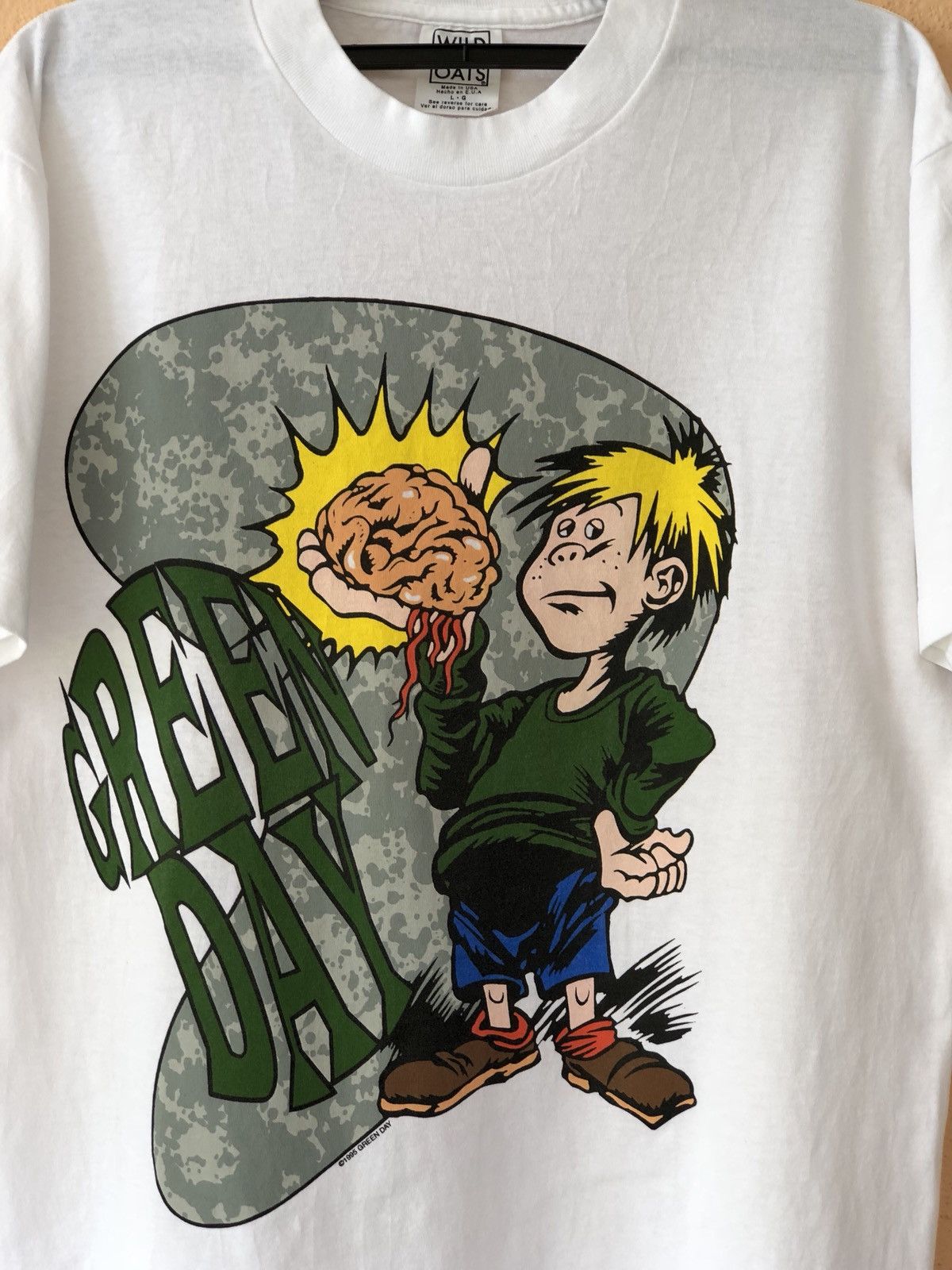 Band Tees × Vintage Vintage 90s Green Day Eat Your Parents