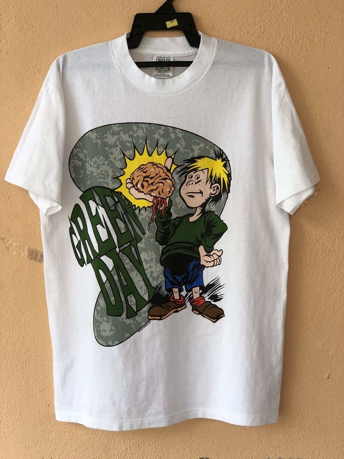 ドスペ‼️ 90s GREEN DAY EAT YOUR PARENTS Tシャツ Band Tees × Vintage Vintage 90s Green Day Eat Your Parents