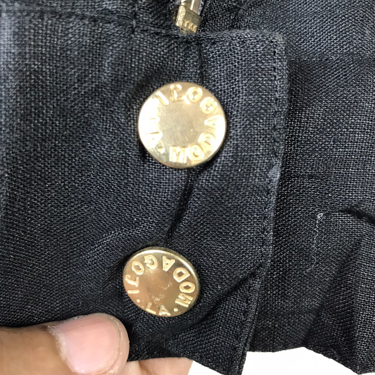 Designer × If Six Was Nine × Vintage La Moda Goji Zibra Logo Jacket ifsixwasnine LGB Style Size US L / EU 52-54 / 3 - 3 Thumbnail