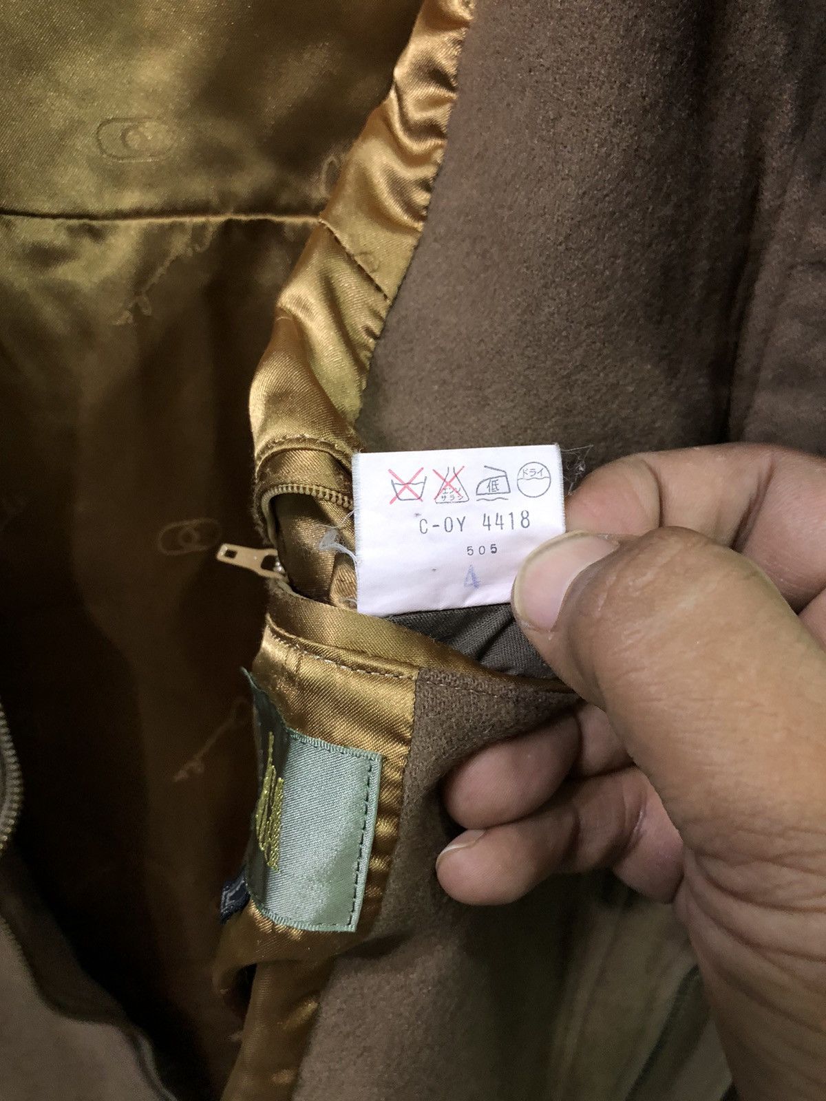 Designer × Japanese Brand Cimca Zipper Light Jacket Size US L / EU 52-54 / 3 - 8 Thumbnail