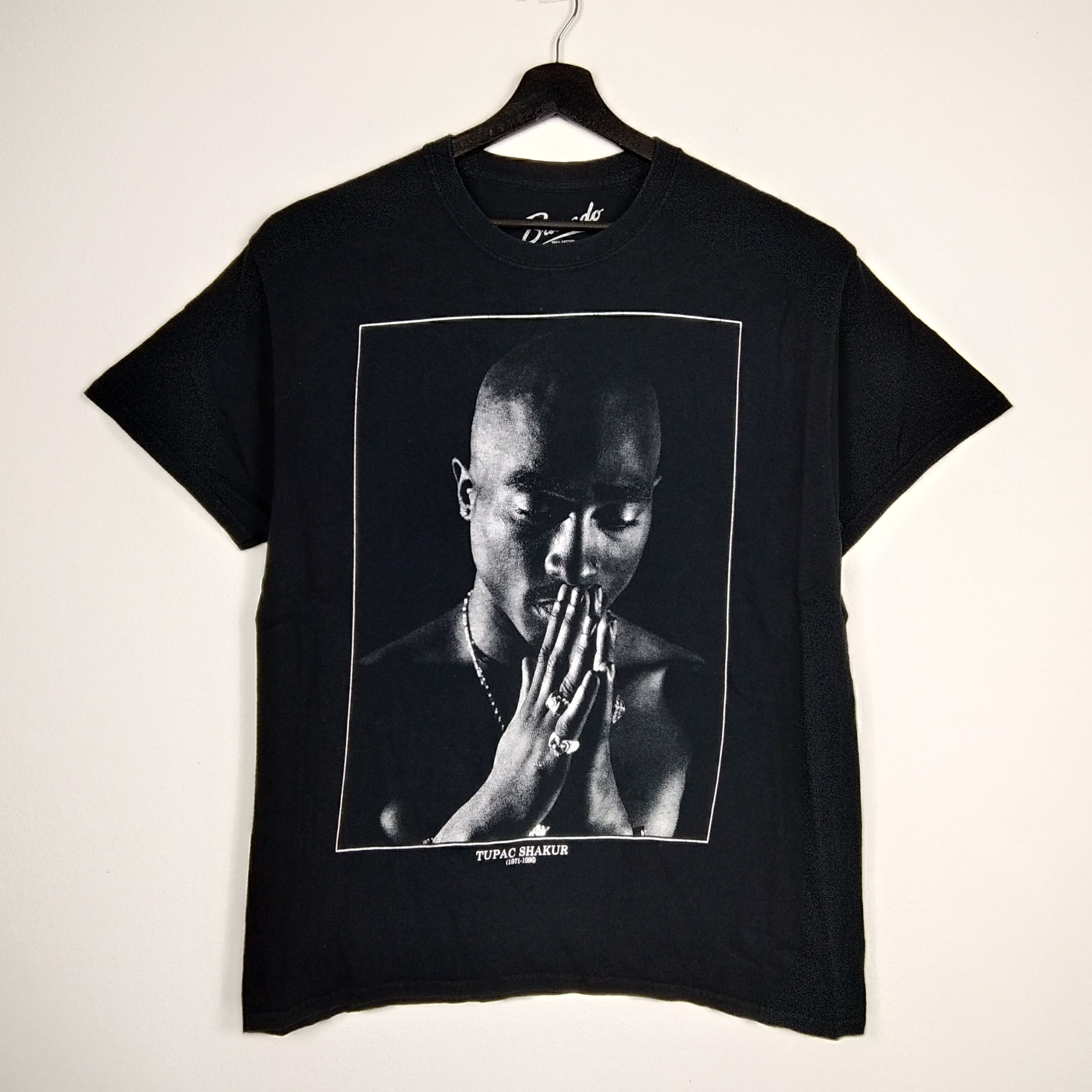 Rap Tees × Vintage Tupac American rapper rap tees t-shirt | Grailed
