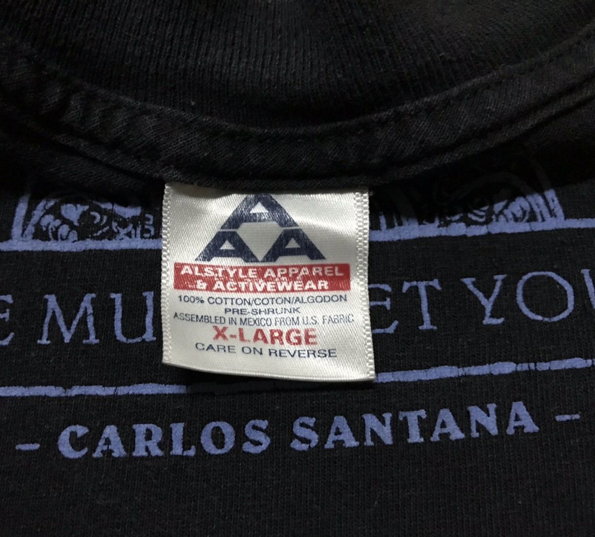 Band Tees × Vintage Vintage 1999 Santana “Let The Music Set You Free” Tshirt Size US XL / EU 56 / 4 - 9 Thumbnail