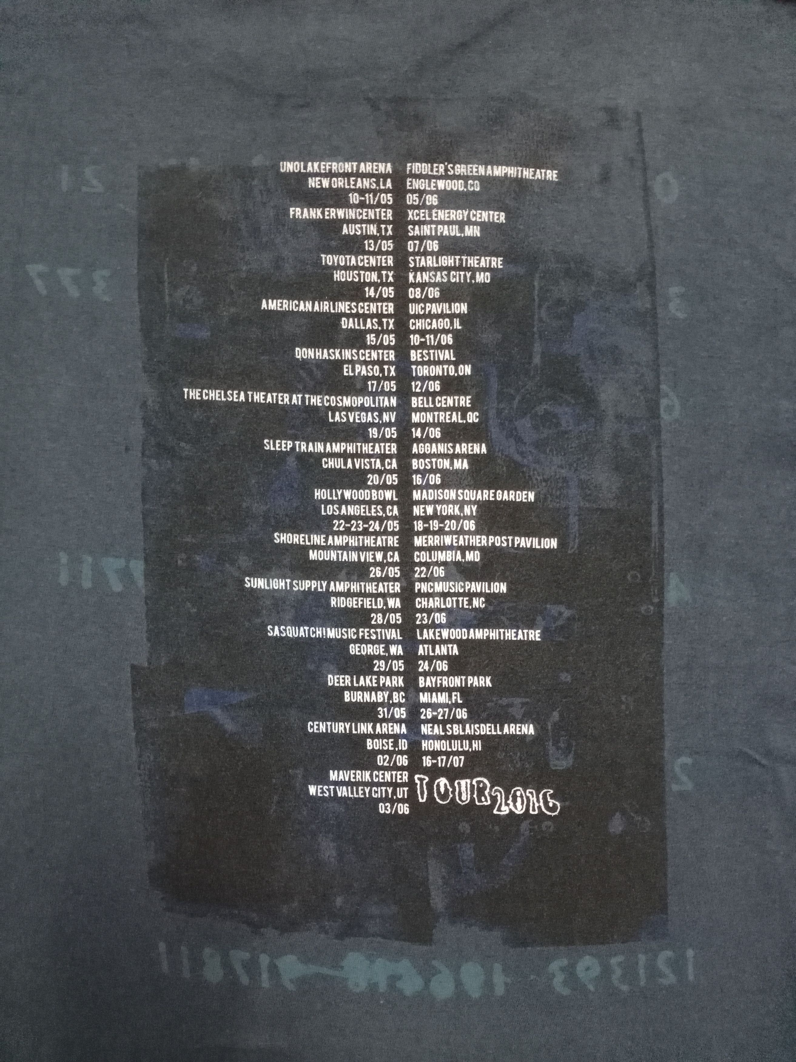 Band Tees × The Cure Rare The Cure Robert Smith 2016 Tour Band Tshirt Size US XL / EU 56 / 4 - 2 Thumbnail