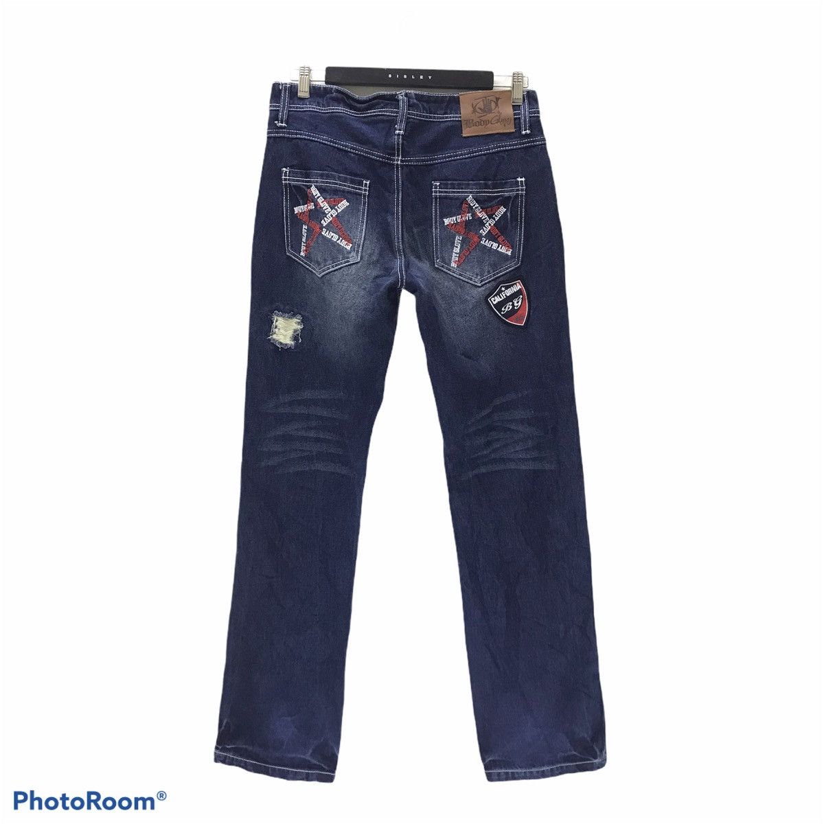 Body Glove Vintage Body Glove Distressed Denim Patch Rare Design Size US 32 / EU 48 - 3 Thumbnail