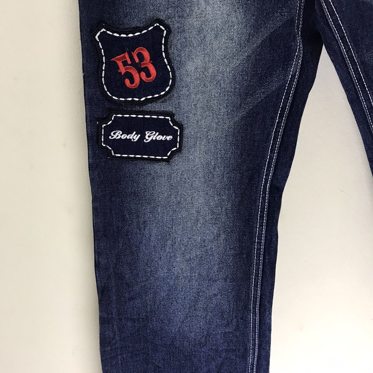 Body Glove Vintage Body Glove Distressed Denim Patch Rare Design Size US 32 / EU 48 - 7 Thumbnail