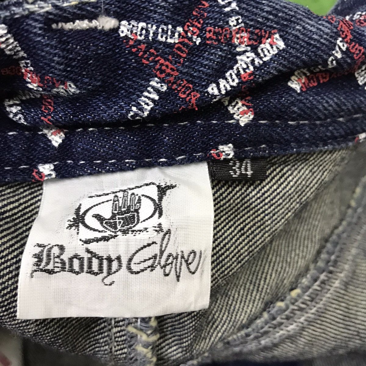 Body Glove Vintage Body Glove Distressed Denim Patch Rare Design Size US 32 / EU 48 - 18 Thumbnail