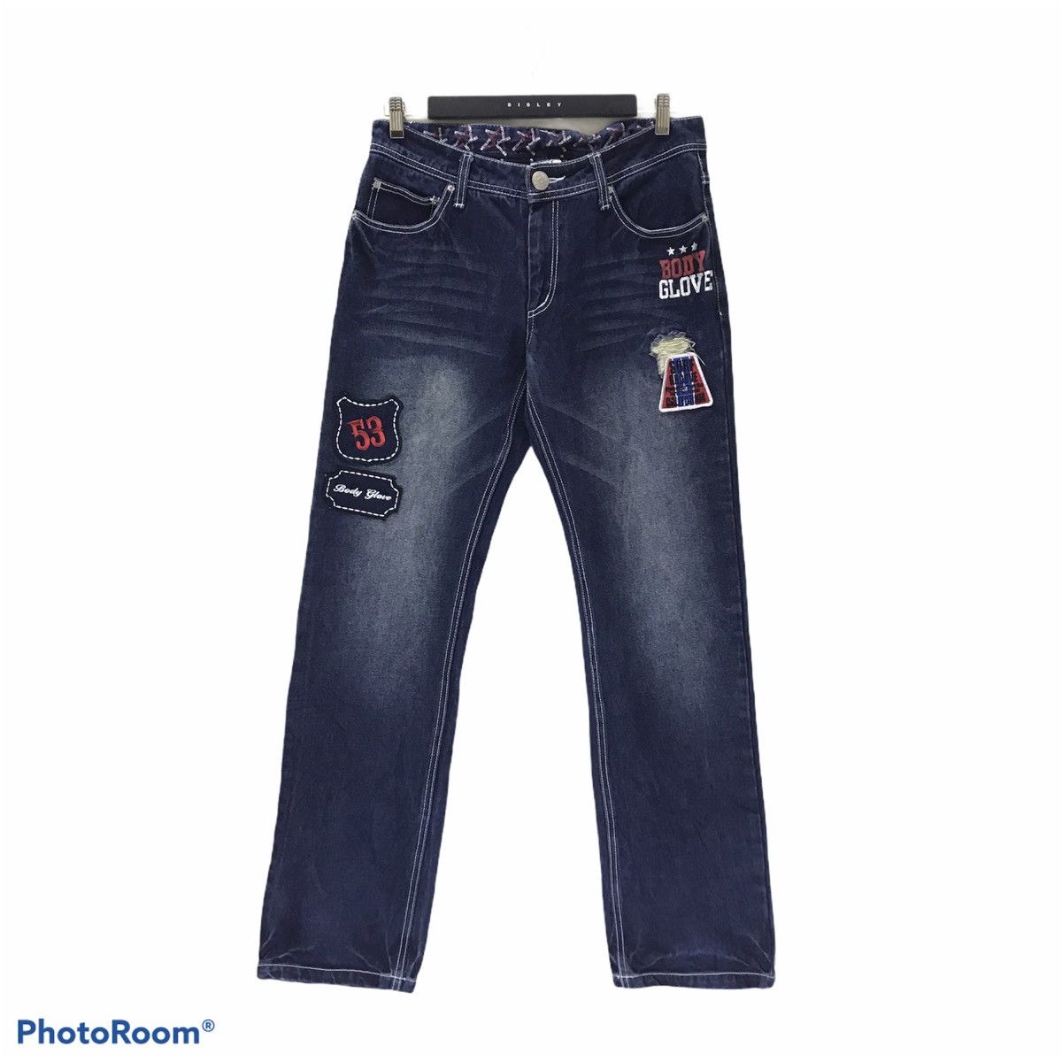 Body Glove Vintage Body Glove Distressed Denim Patch Rare Design Size US 32 / EU 48 - 2 Thumbnail