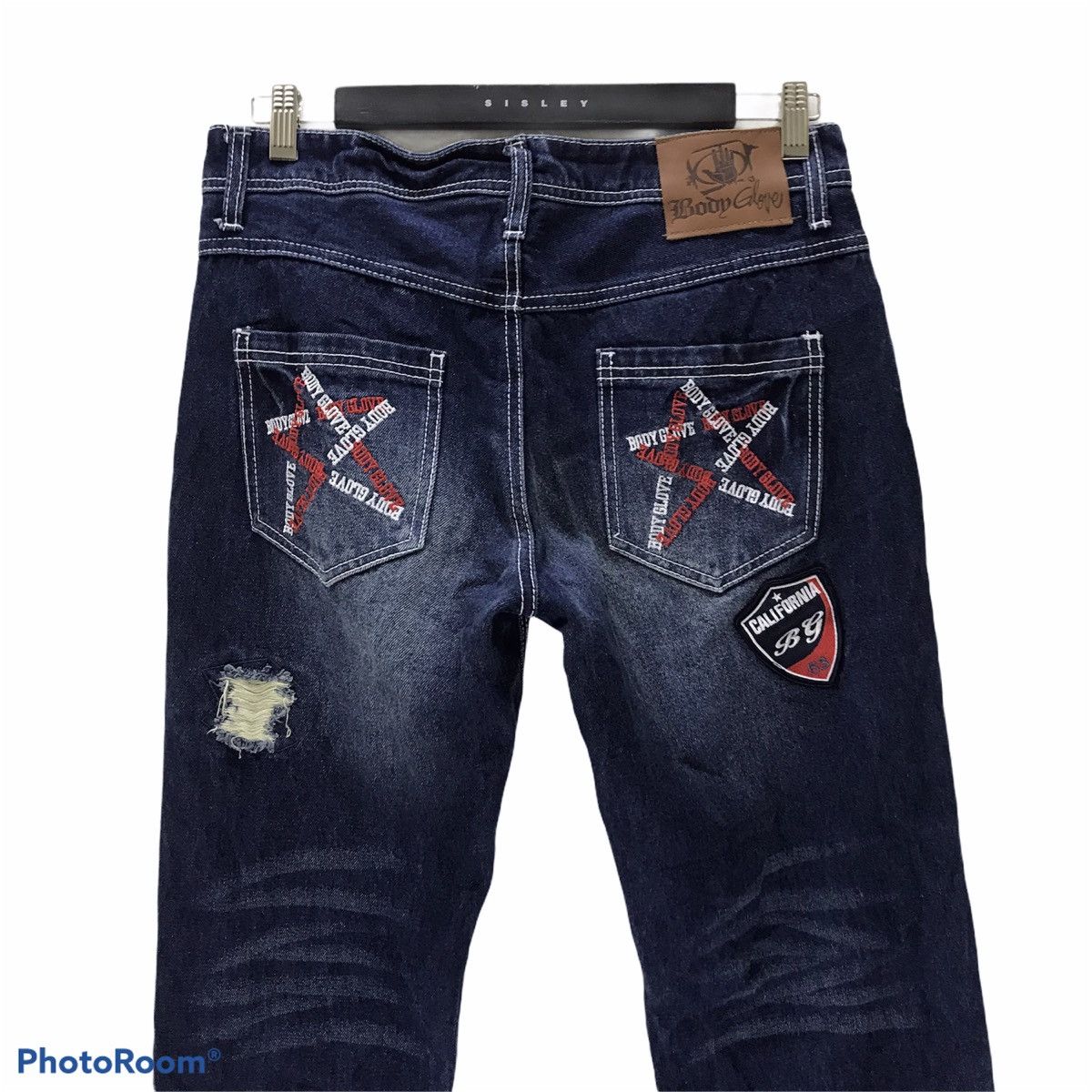 Body Glove Vintage Body Glove Distressed Denim Patch Rare Design Size US 32 / EU 48 - 4 Thumbnail