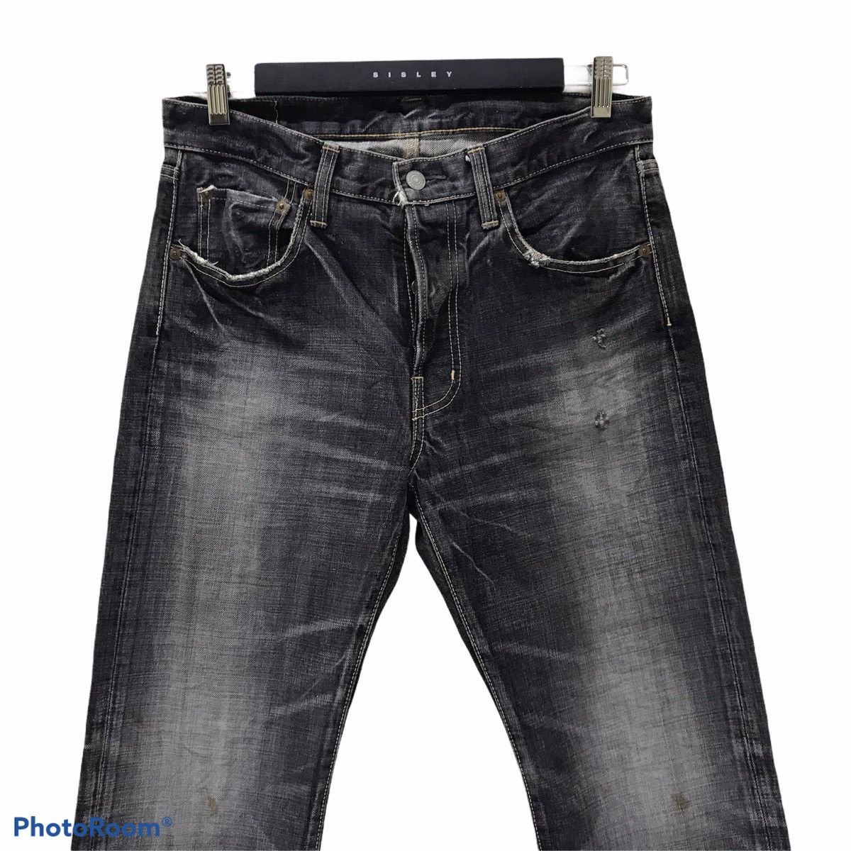 Spellbound SPELBOUND JAPAN Denim Faded Black Jeans Size US 30 / EU 46 - 3 Thumbnail