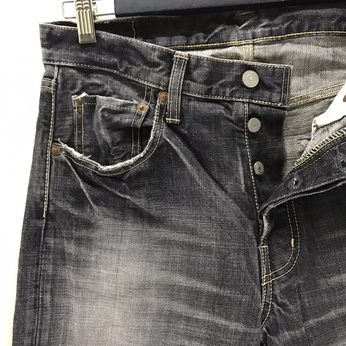 Spellbound SPELBOUND JAPAN Denim Faded Black Jeans Size US 30 / EU 46 - 6 Thumbnail