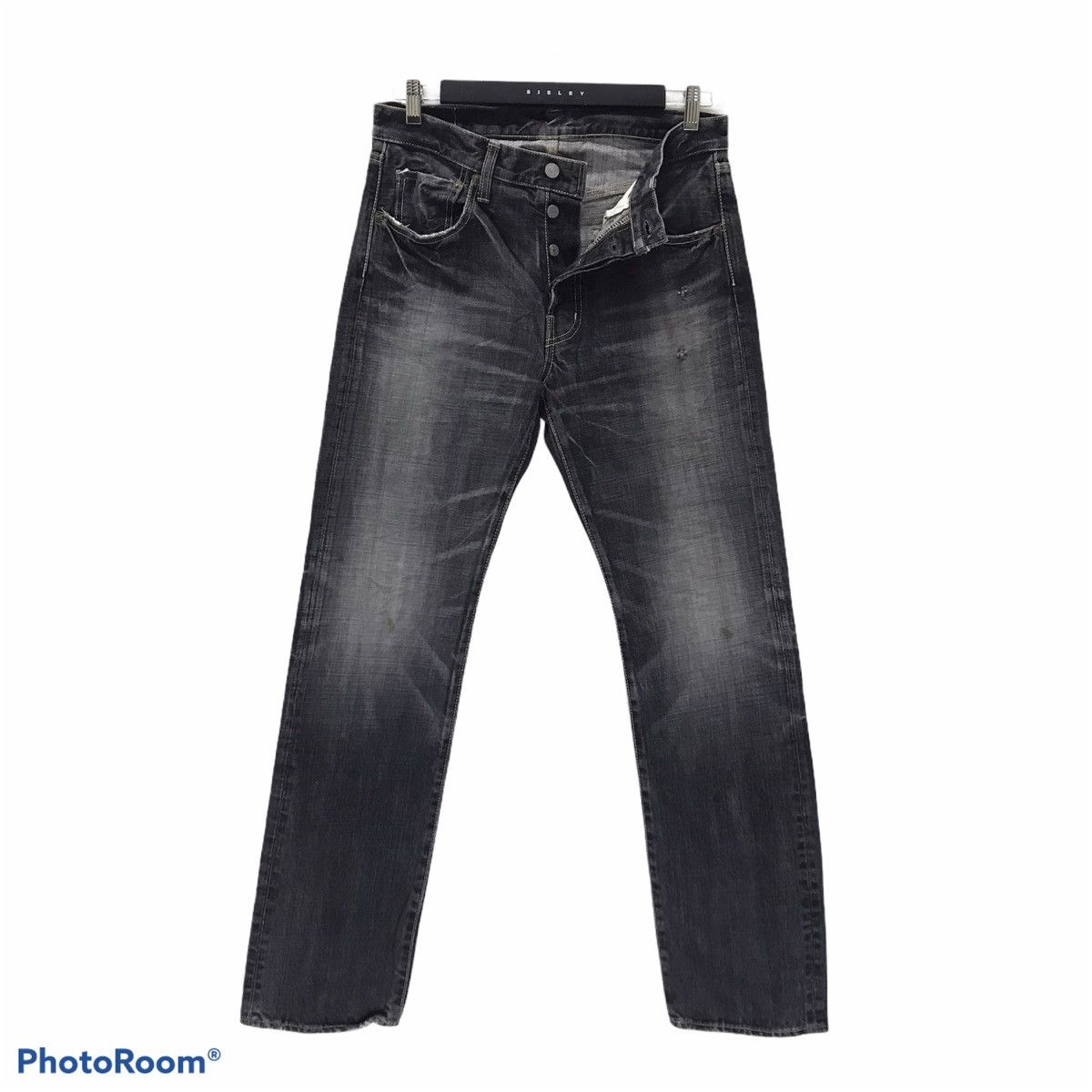 Spellbound SPELBOUND JAPAN Denim Faded Black Jeans Size US 30 / EU 46 - 1 Thumbnail