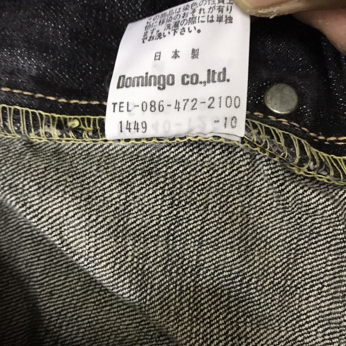 Spellbound SPELBOUND JAPAN Denim Faded Black Jeans Size US 30 / EU 46 - 19 Thumbnail