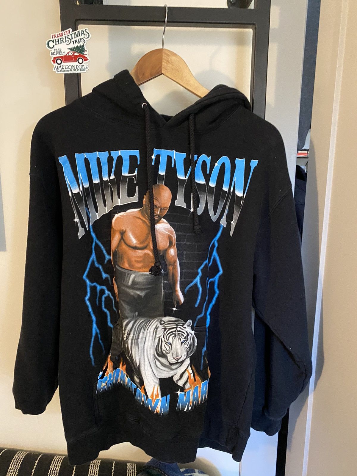 Mike Tyson x Chinatown Market tiger hoodie L