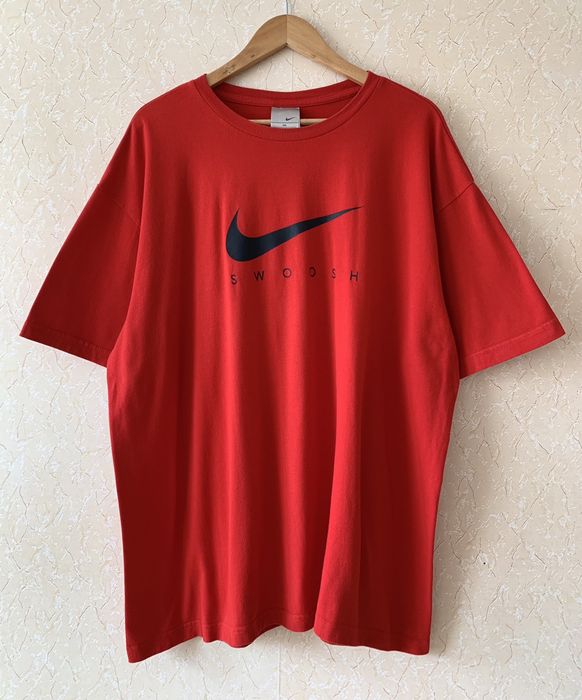 Nike Vintage Nike Swoosh Big Logo T-Shirt | Grailed