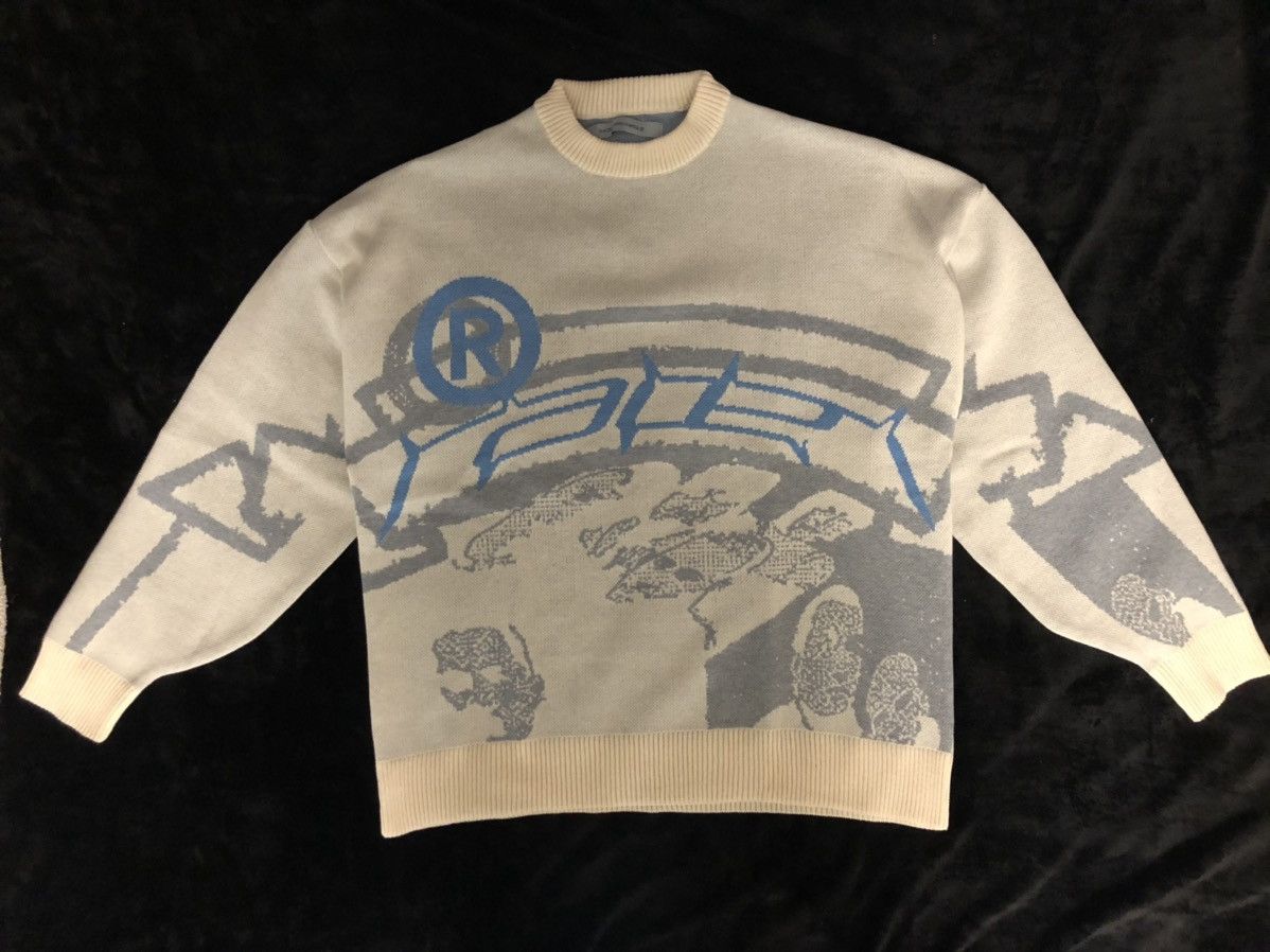 Vintage Racer Worldwide “ICE” Knit Sweater Grailed