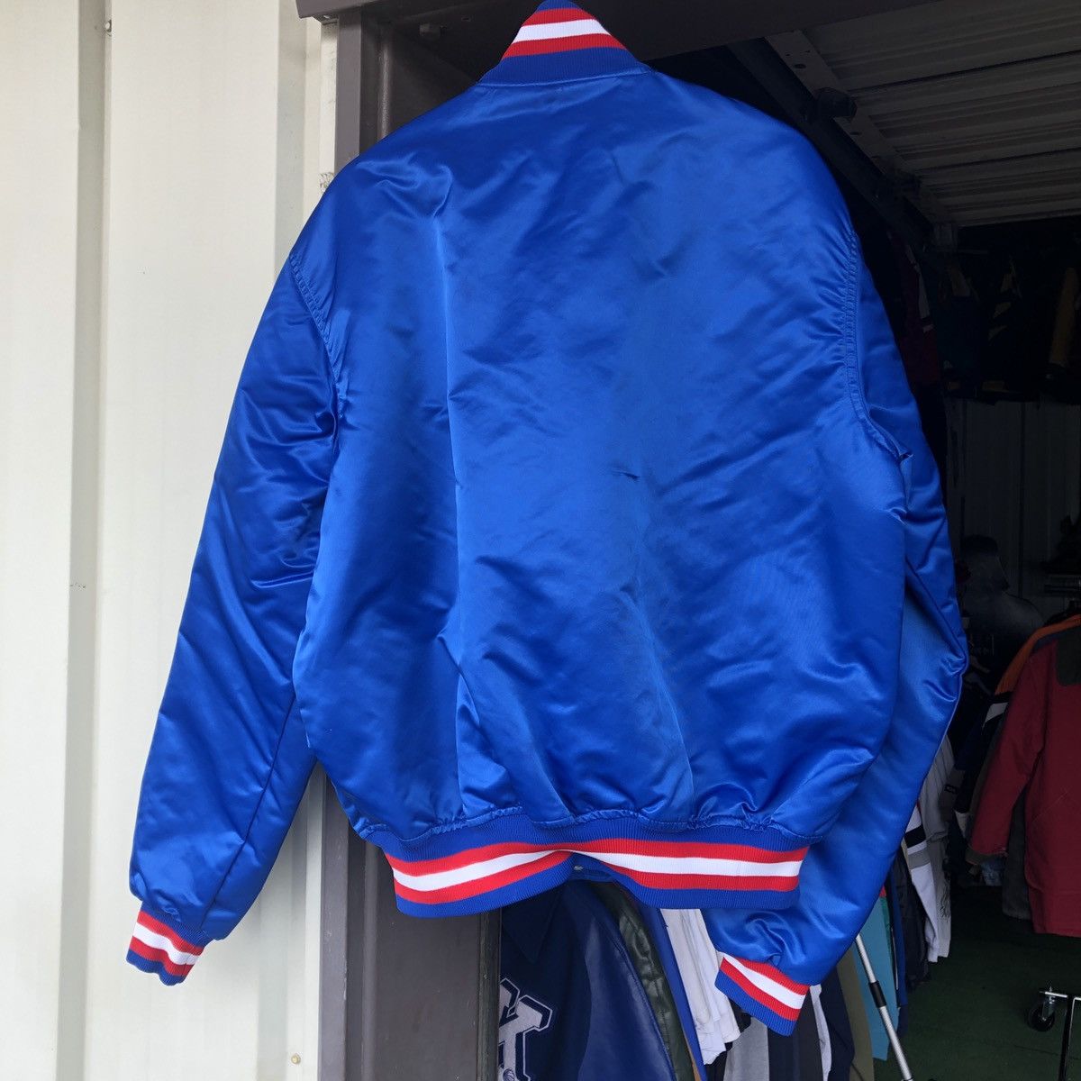 MLB Vintage 80s Diamond Collection Texas Ranger Satin Starter Size US XL / EU 56 / 4 - 9 Thumbnail