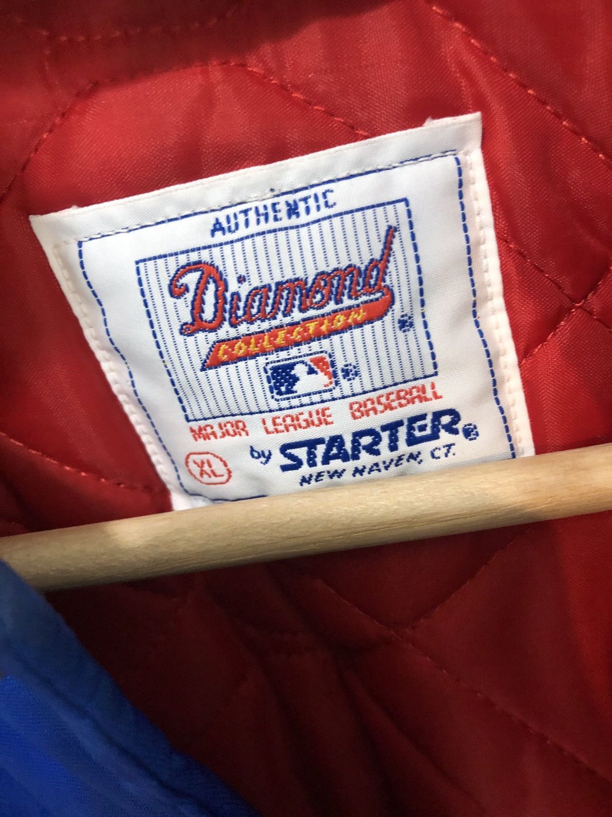 MLB Vintage 80s Diamond Collection Texas Ranger Satin Starter Size US XL / EU 56 / 4 - 5 Thumbnail