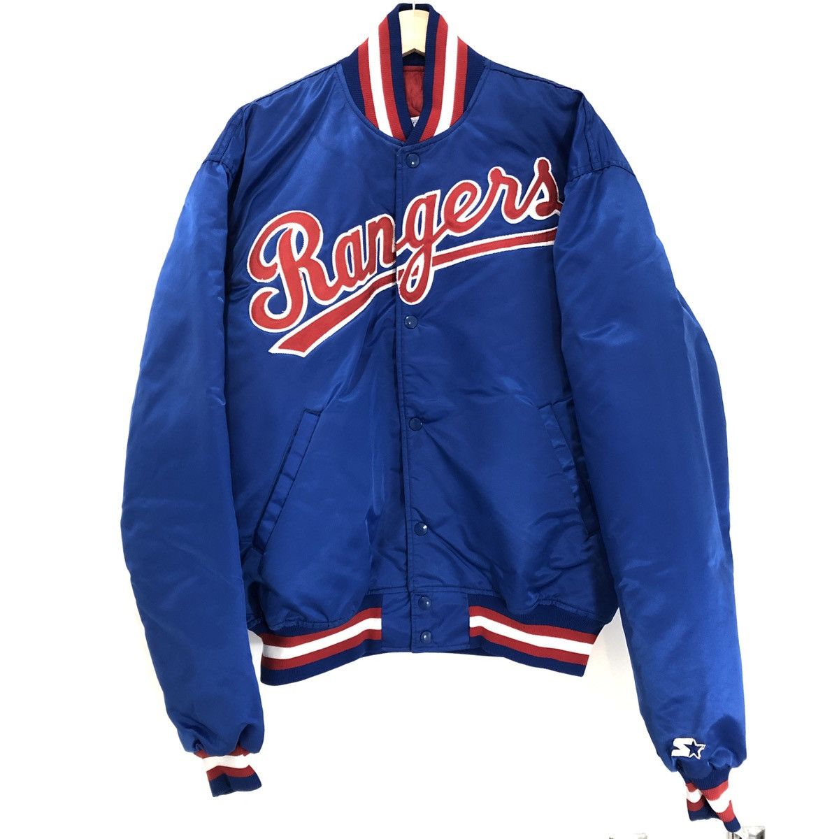 MLB Vintage 80s Diamond Collection Texas Ranger Satin Starter Size US XL / EU 56 / 4 - 1 Thumbnail