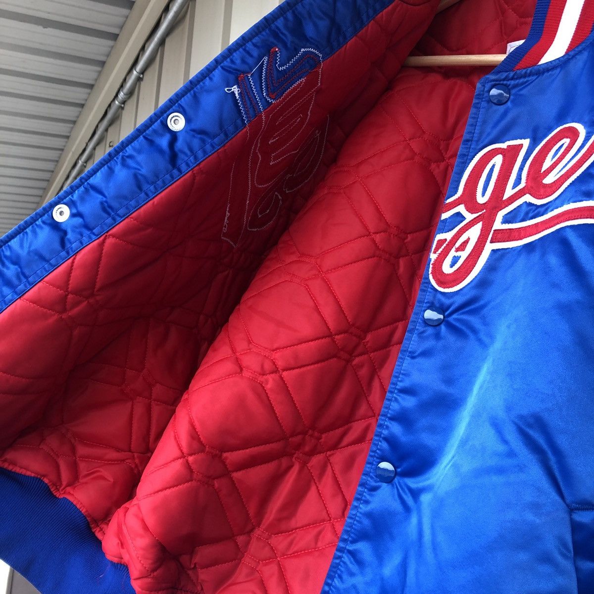 MLB Vintage 80s Diamond Collection Texas Ranger Satin Starter Size US XL / EU 56 / 4 - 6 Thumbnail