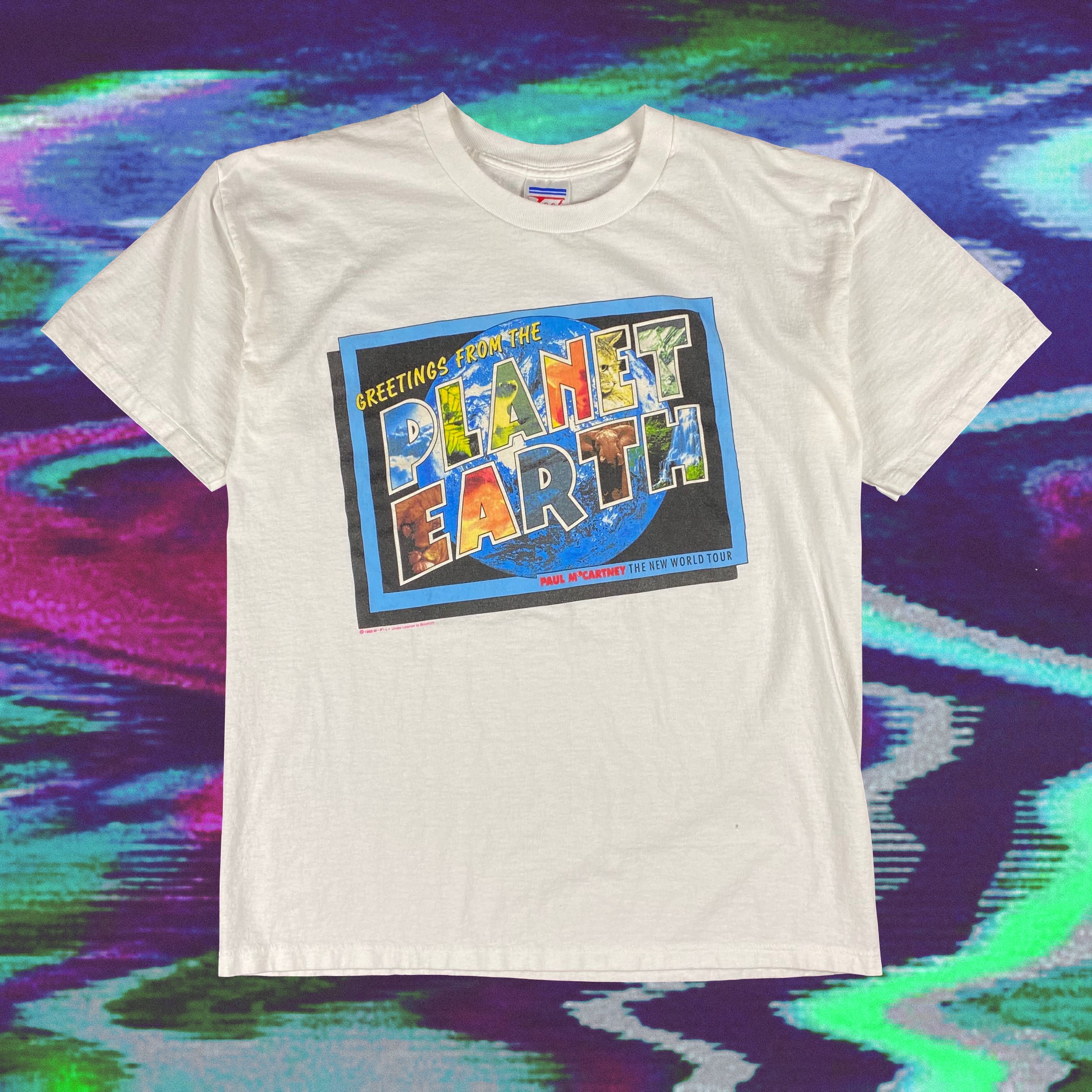 Maglietta Vintage Paul McCartney Tour 2025 – Anniversario, Unisex, Cotone, Personalizzabile (Gildan 5000)