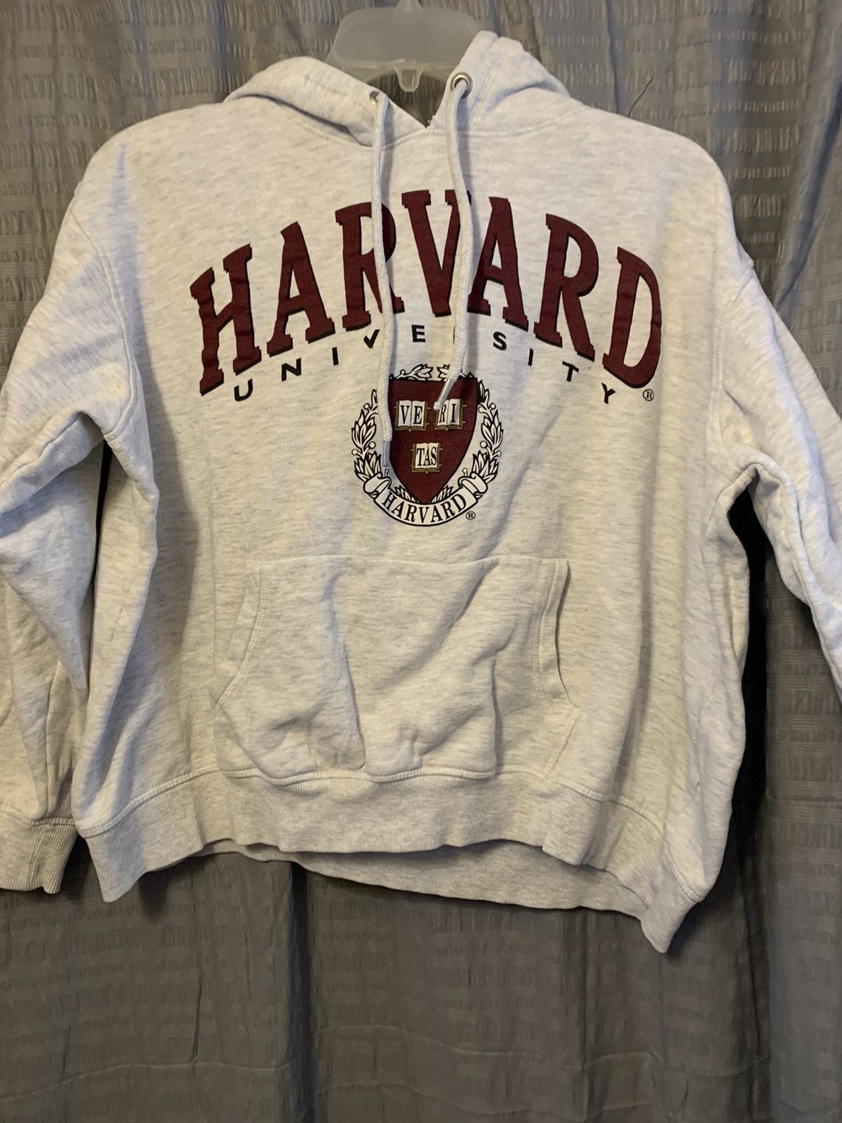 H M harvard hoodie Grailed