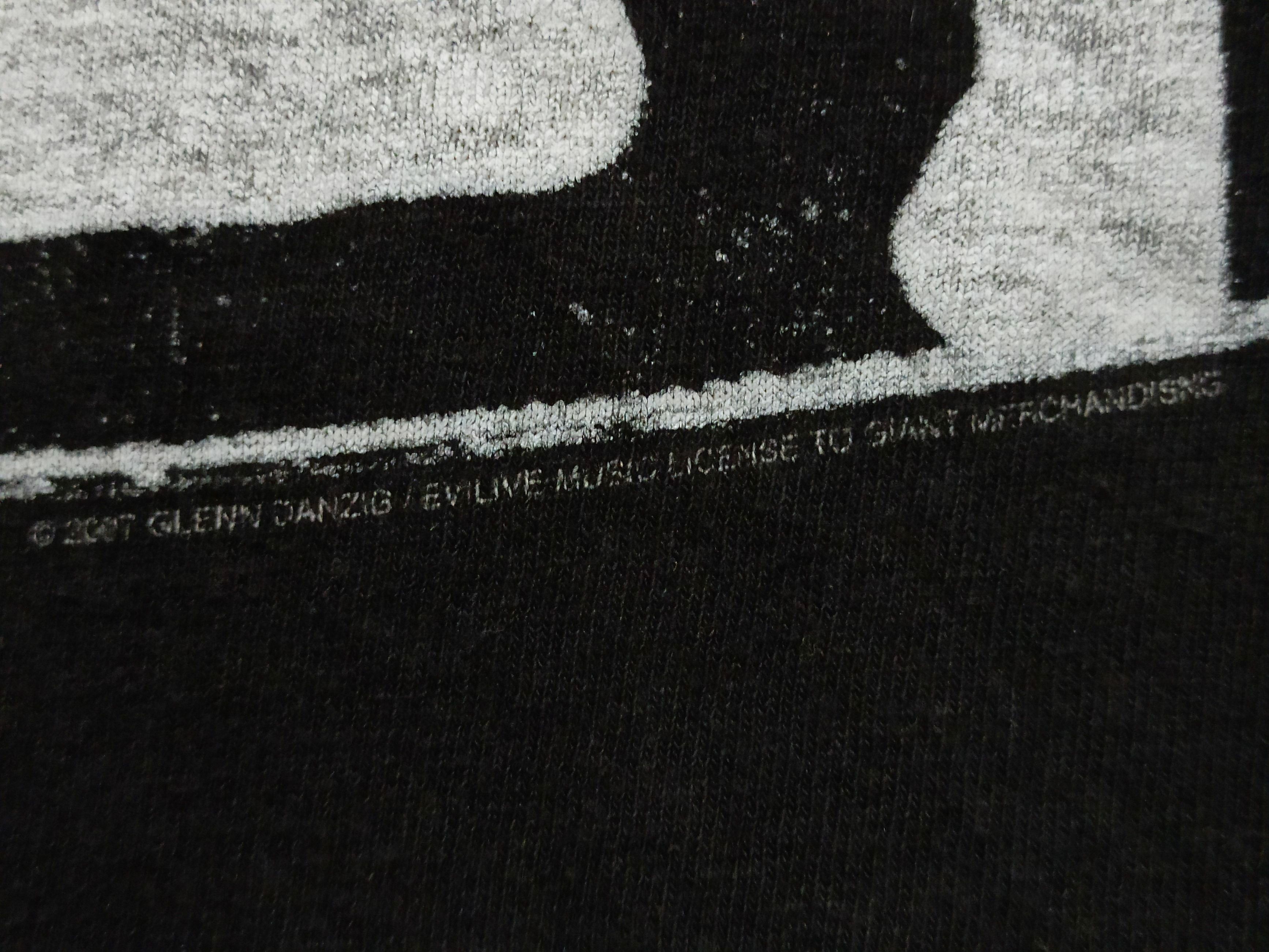 Band Tees × Misfits × Vintage 2007 Misfits Skull Glenn Danzing T Shirt Size US M / EU 48-50 / 2 - 3 Thumbnail