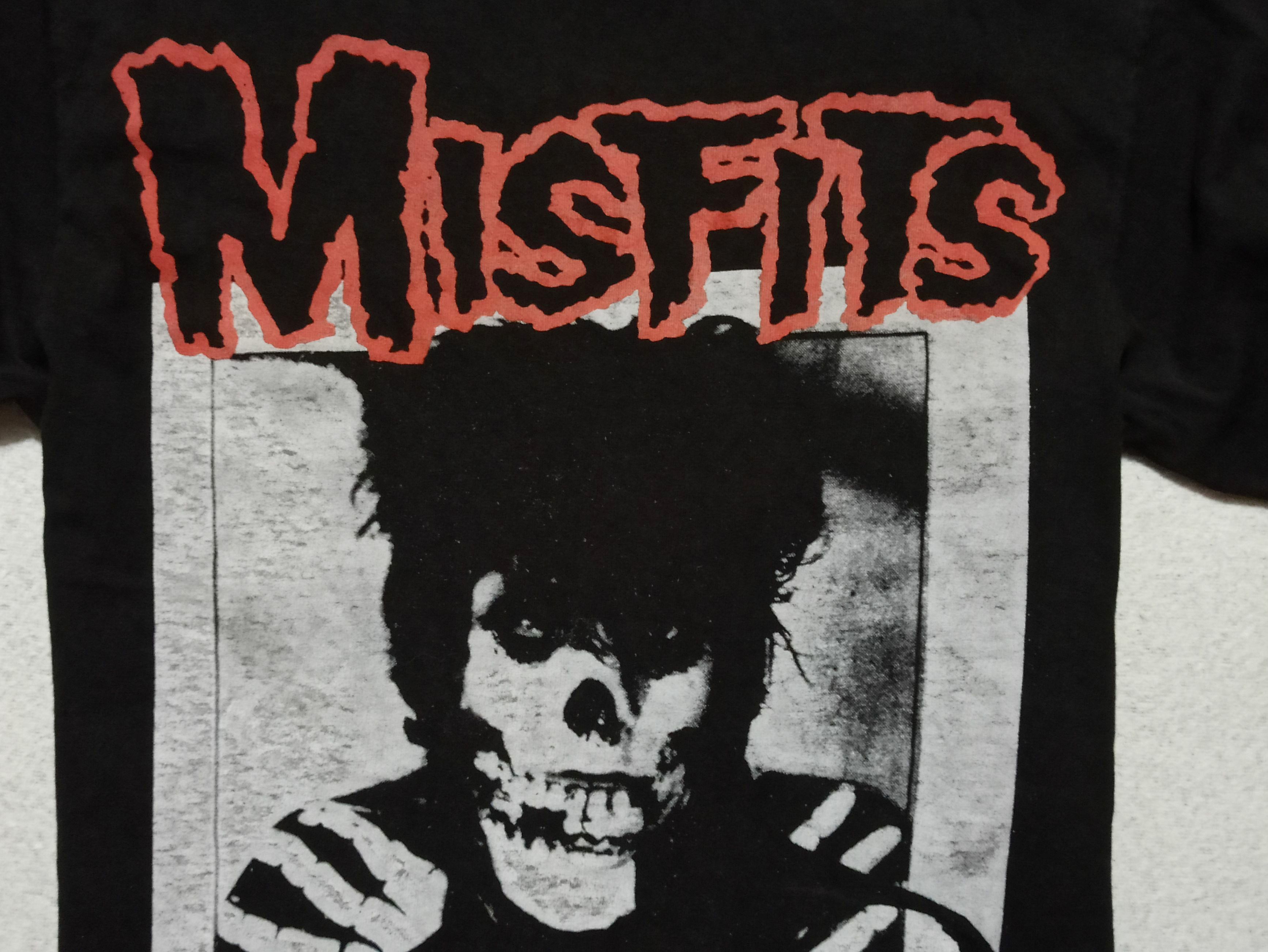 Band Tees × Misfits × Vintage 2007 Misfits Skull Glenn Danzing T Shirt Size US M / EU 48-50 / 2 - 2 Thumbnail
