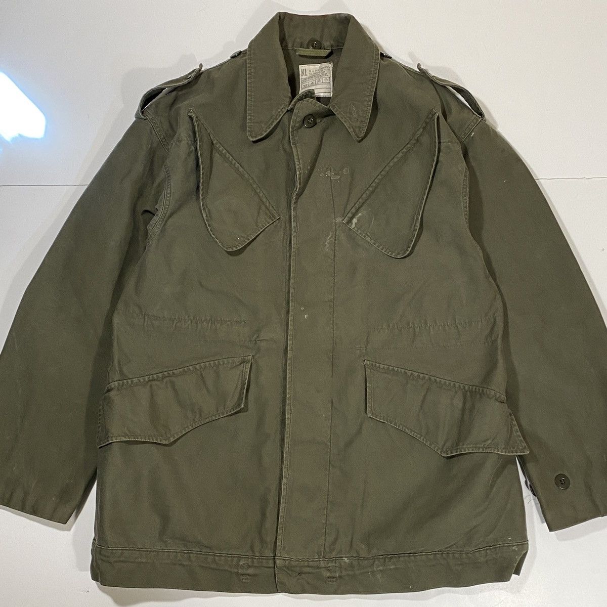 Vintage 70’s Dutch Military M-65 Style Jacket | Grailed