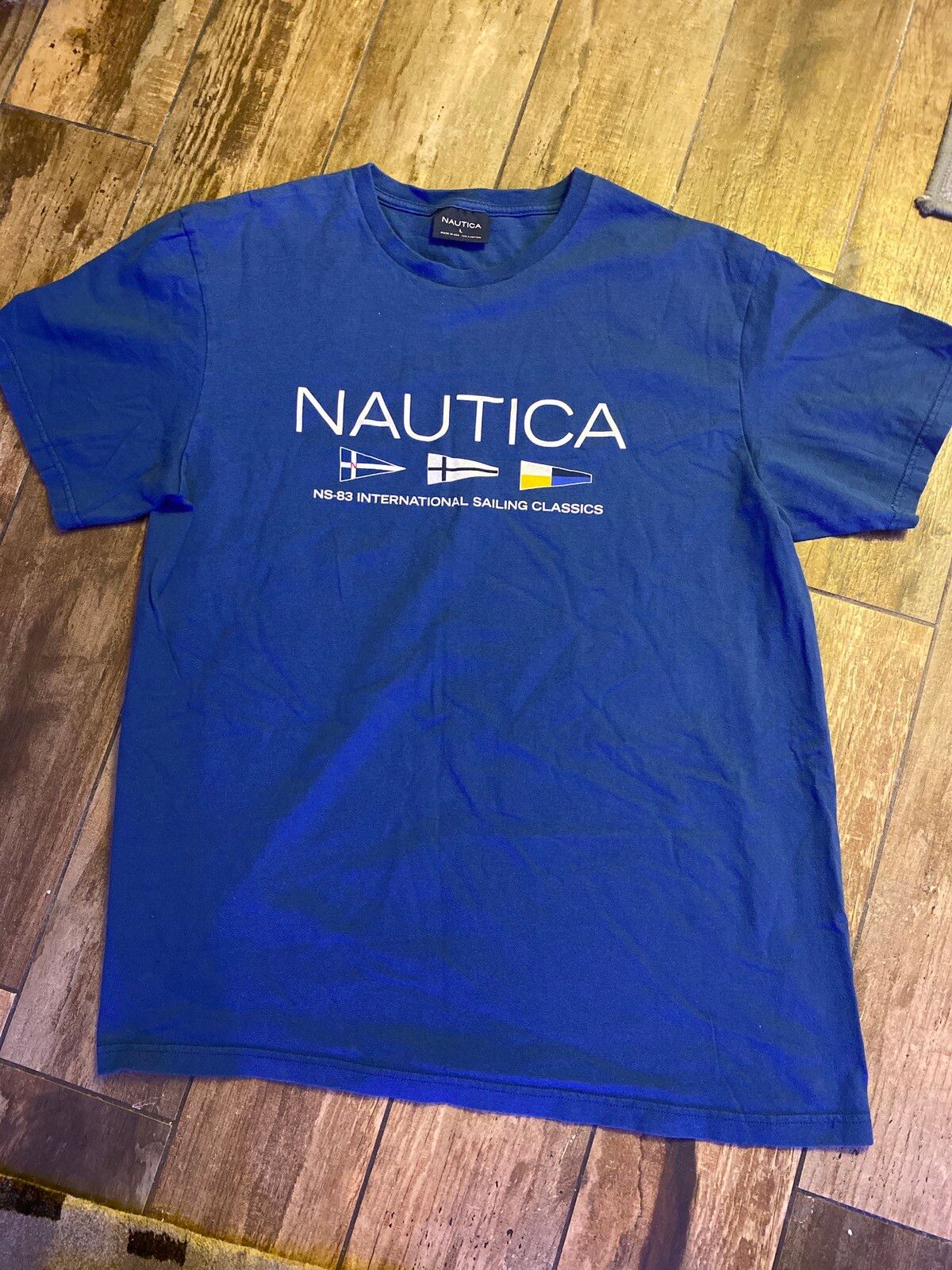 Vintage Vintage Nautica NS-83 T Shirt (Made in USA) | Grailed