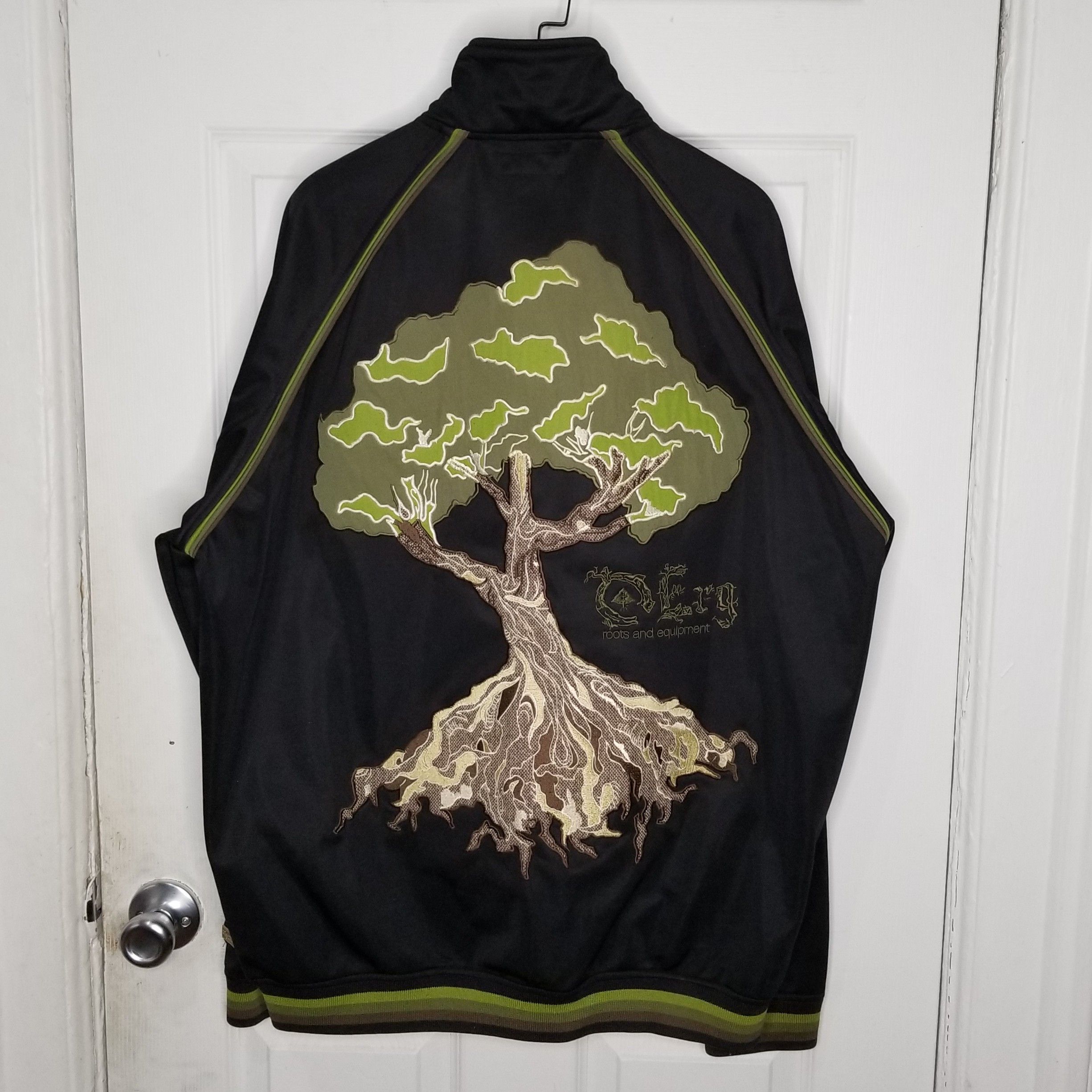 Vintage VTG Y2K LRG Lifted Research Group Tree Logo Track Jacket | Grailed