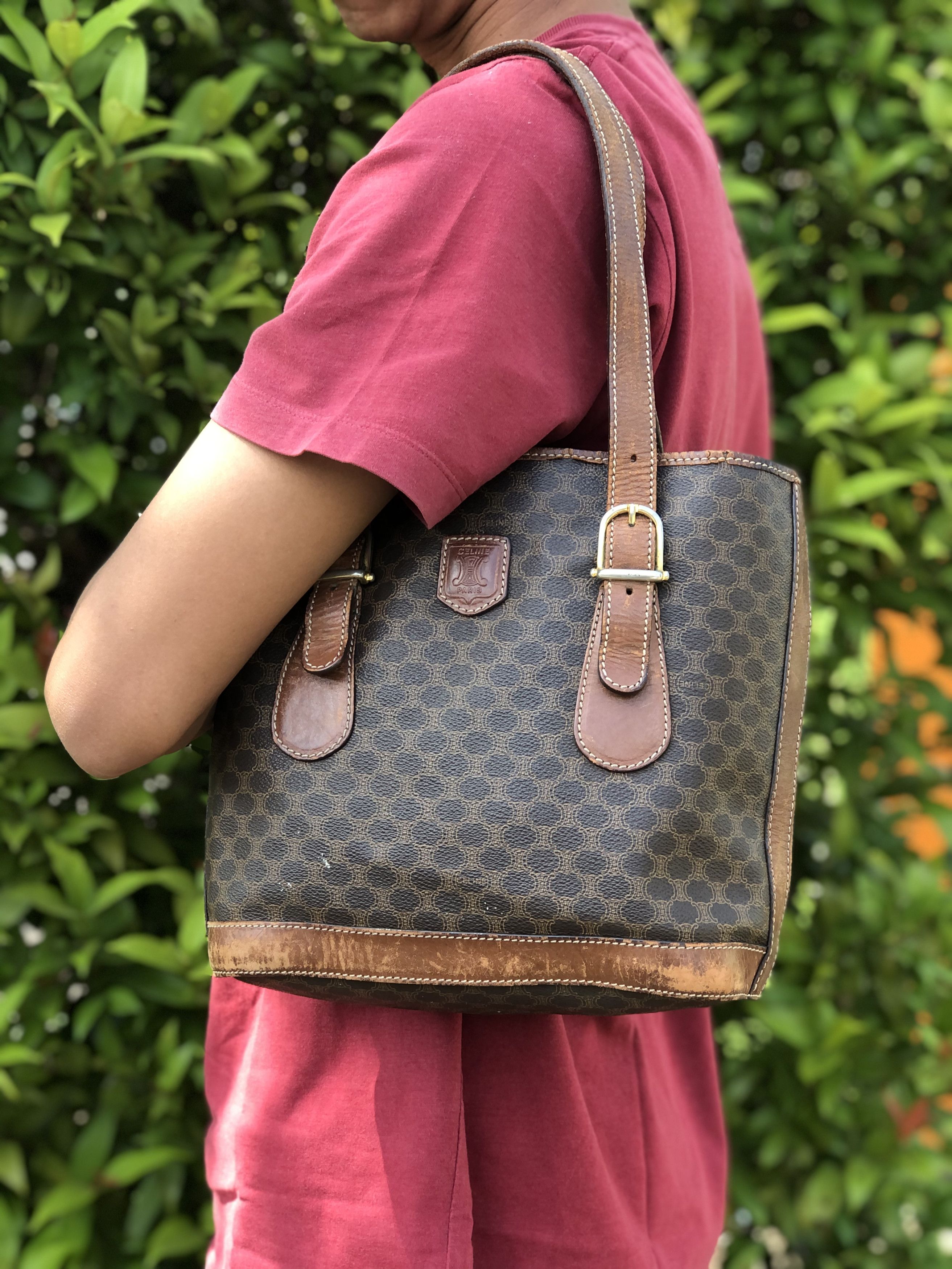 CELINE Monogram Tote Bag