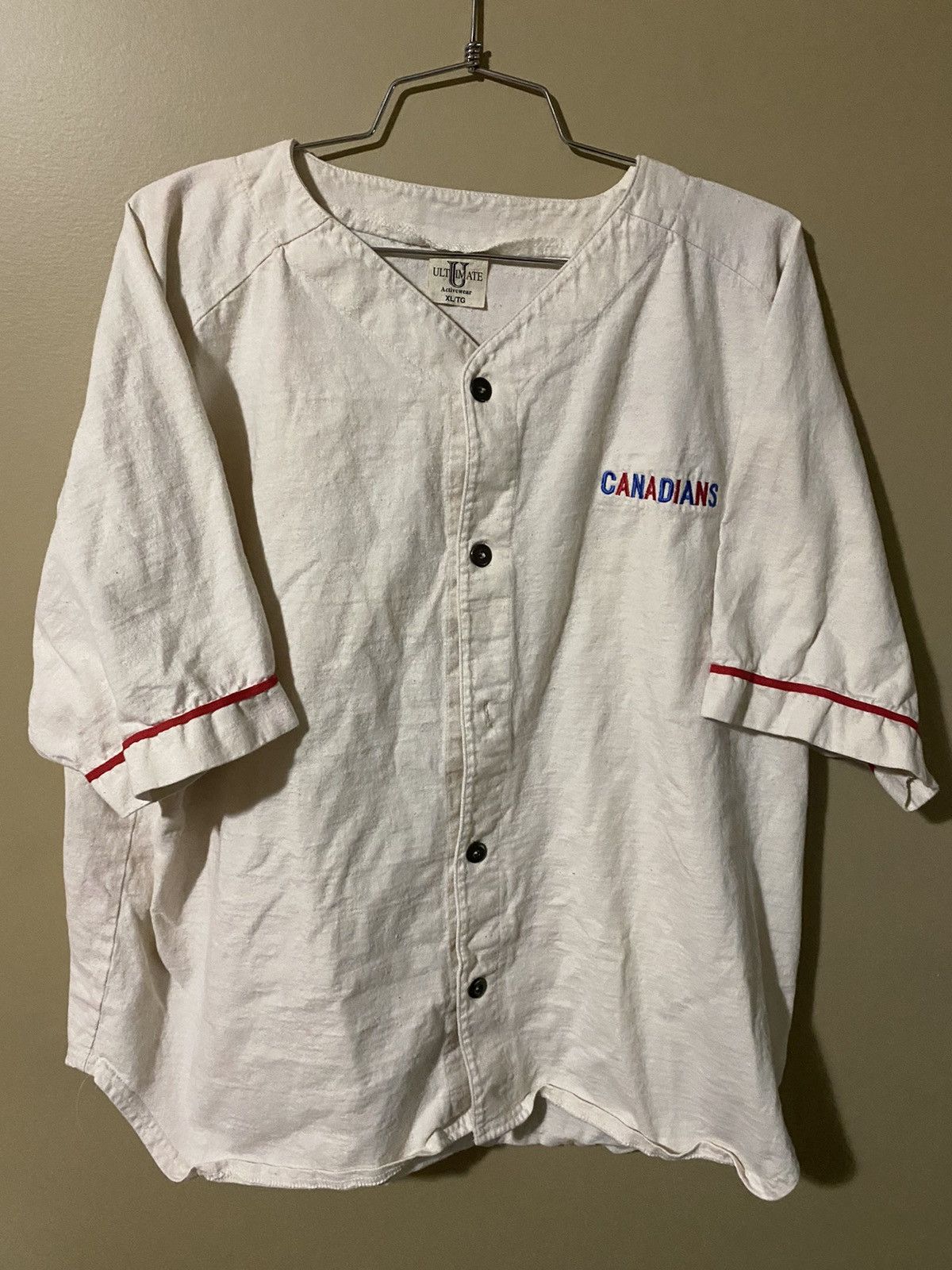 Chemise de baseball vintage Made in USA 1980 (S/M)