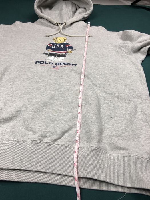 Polo bear best sale hoodie hockey