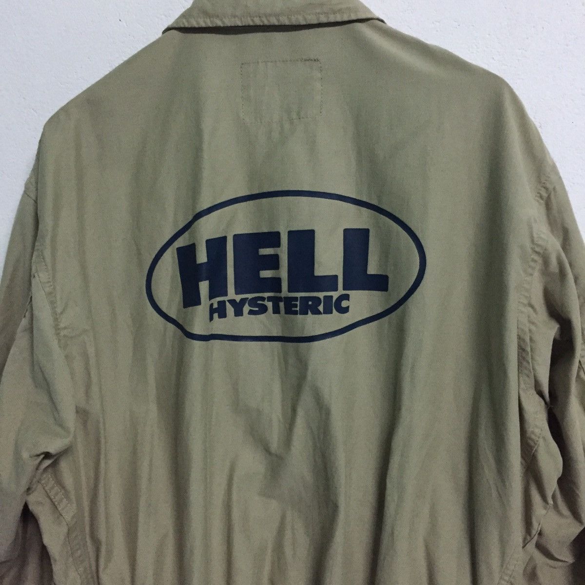 Hysteric Glamour Bomber Like Jacket (HELL HYSTERIC) Logo