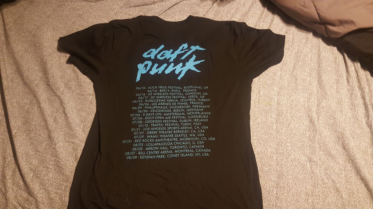 American Apparel Original Daft Punk Alive 2007 Tour Tee | Grailed