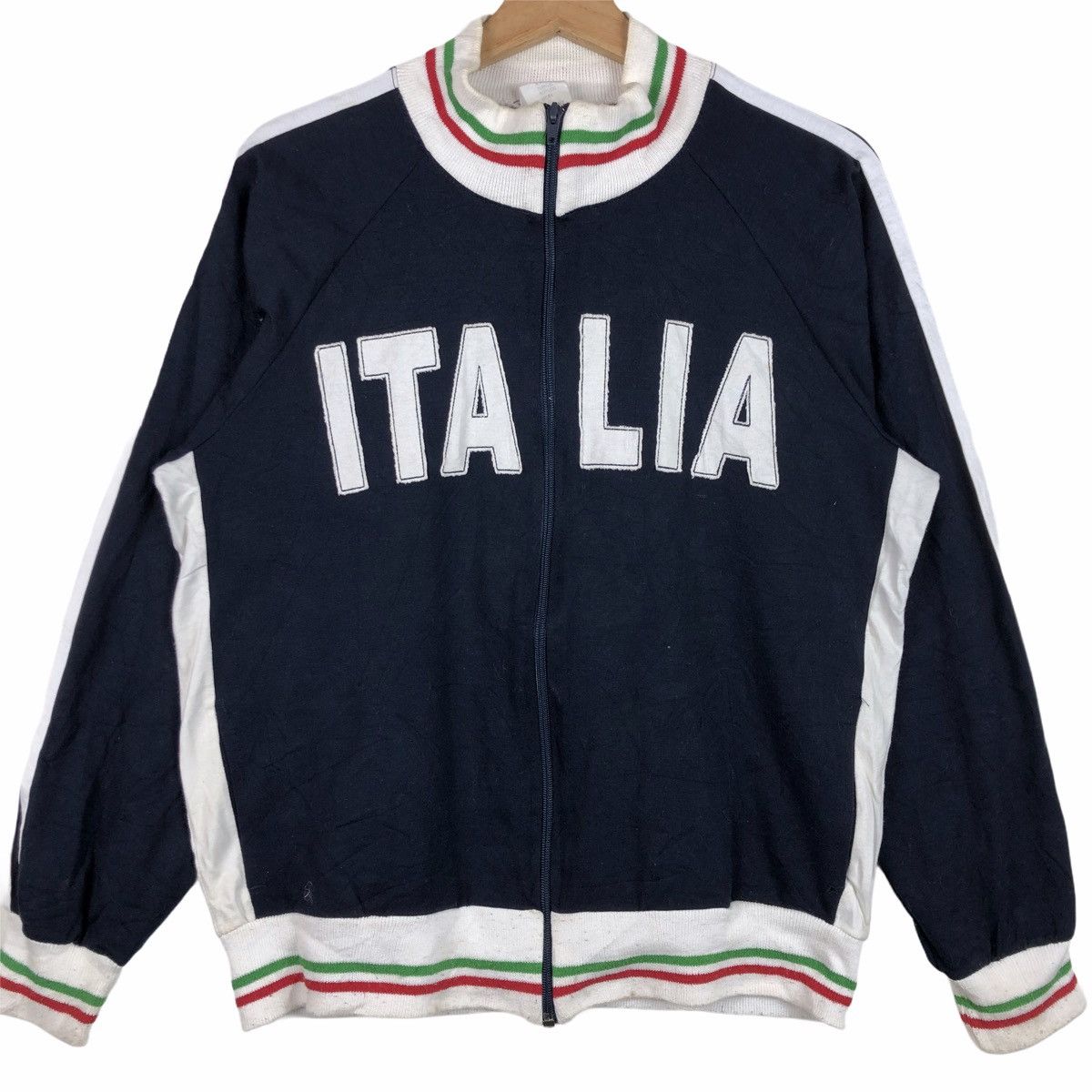 Vintage Rare!! Vintage 90’s ITALIA Sweatshirt Size US L / EU 52-54 / 3 - 2 Thumbnail